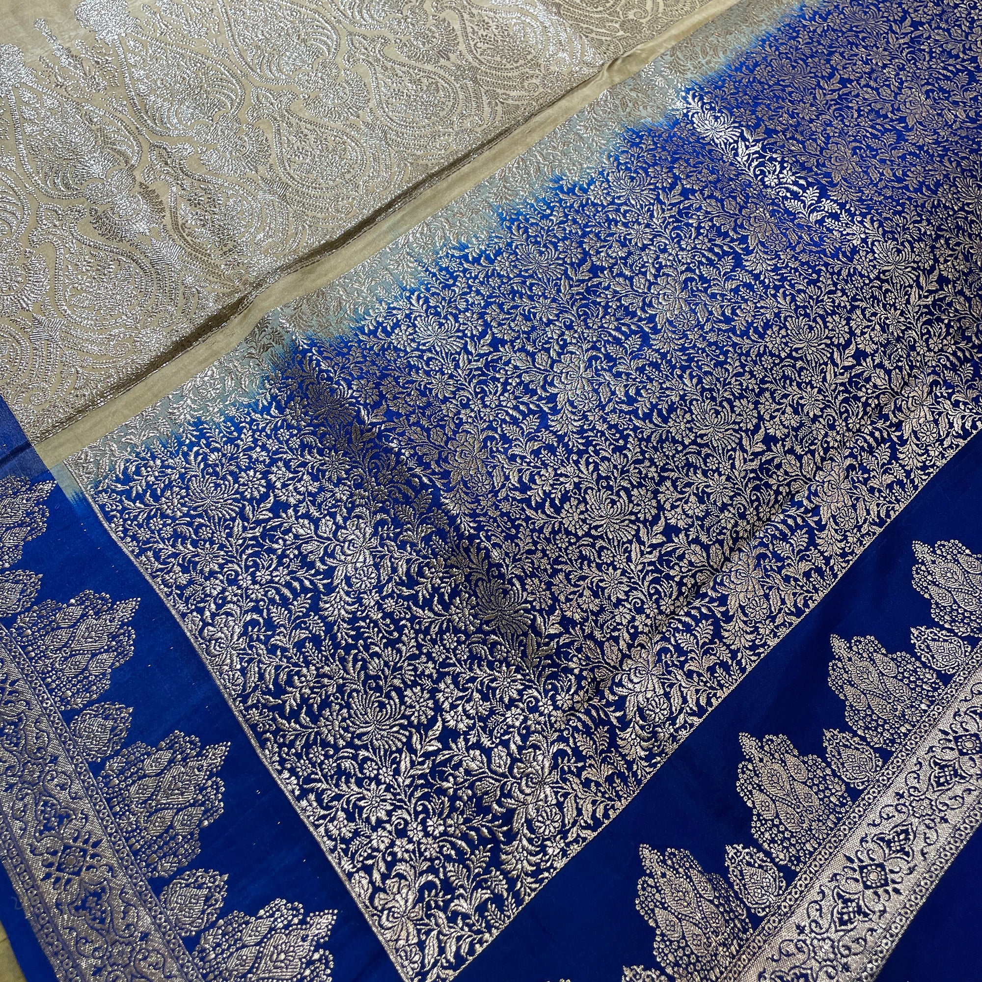 Vintage Banarasi Saree 619 - Vintage India NYC
