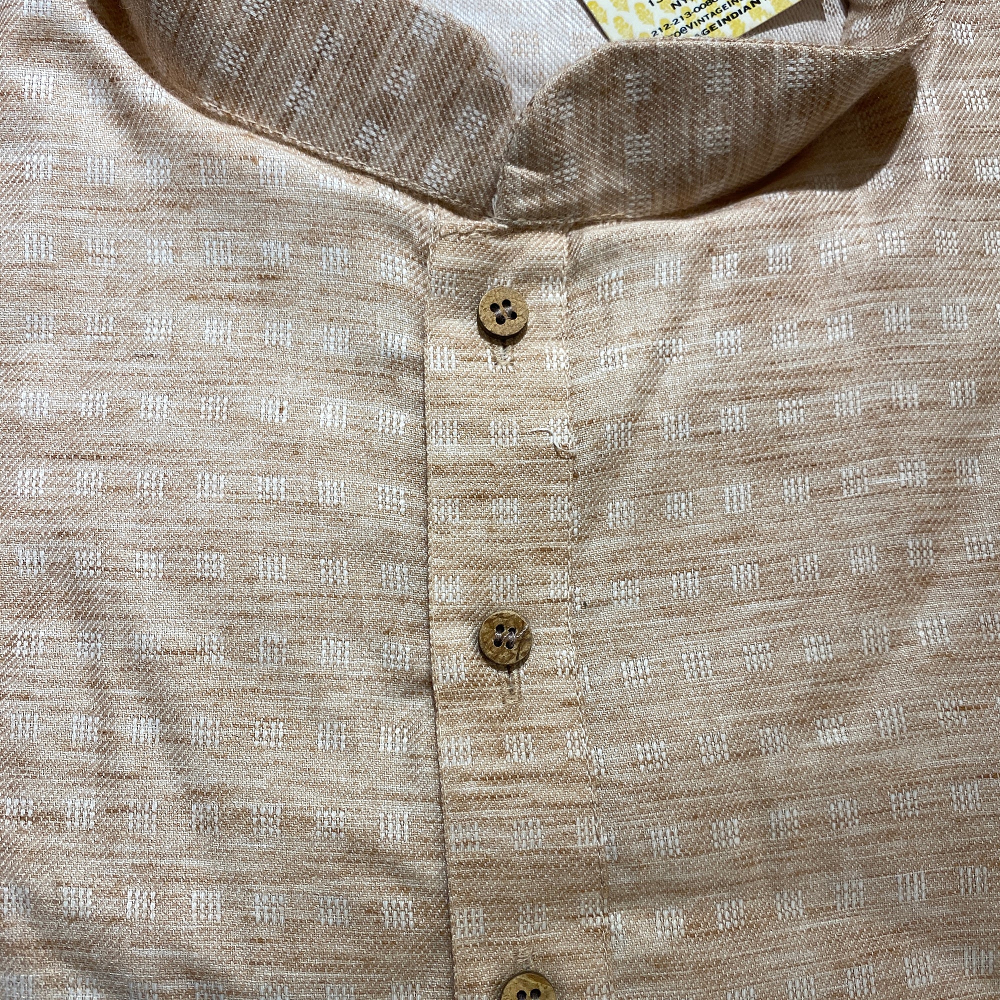 Pastel Khadi Kurtas-Size 38-46 - Vintage India NYC