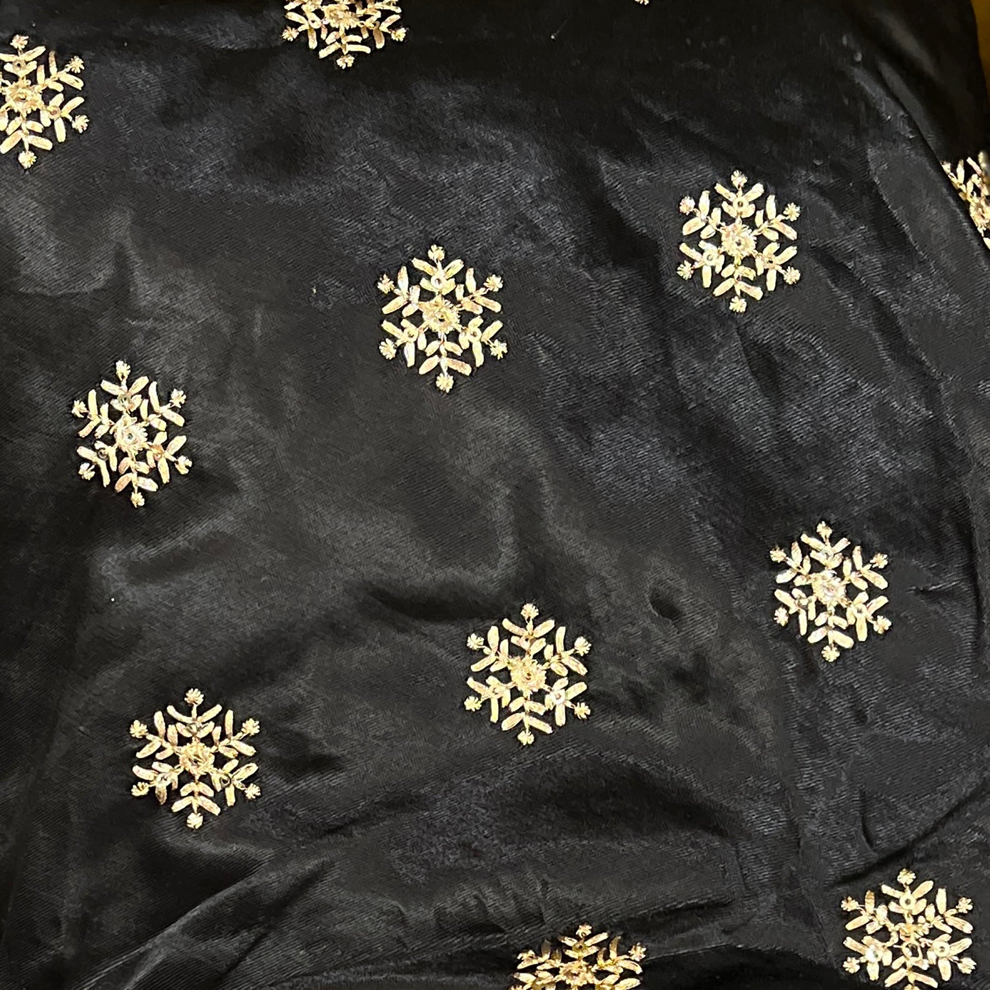 YD Gold Embroidered Lehengas - Vintage India NYC