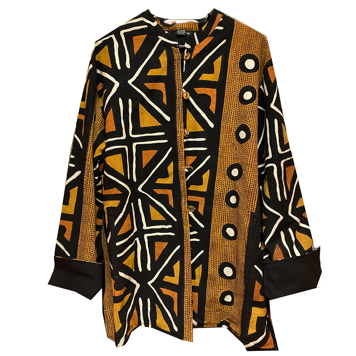 SHReversible African Print Jacket - Vintage India NYC