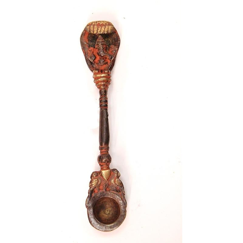 AK PUJA SPOON - Vintage India NYC