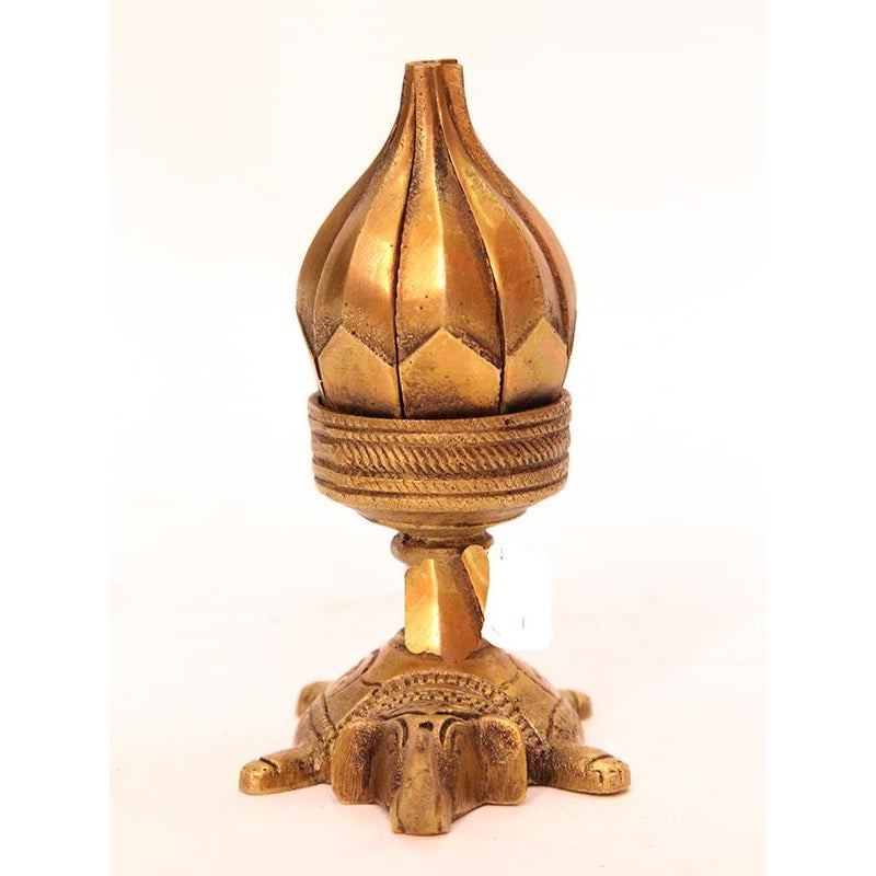 AK LOTUS CANDLE HOLDER - Vintage India NYC