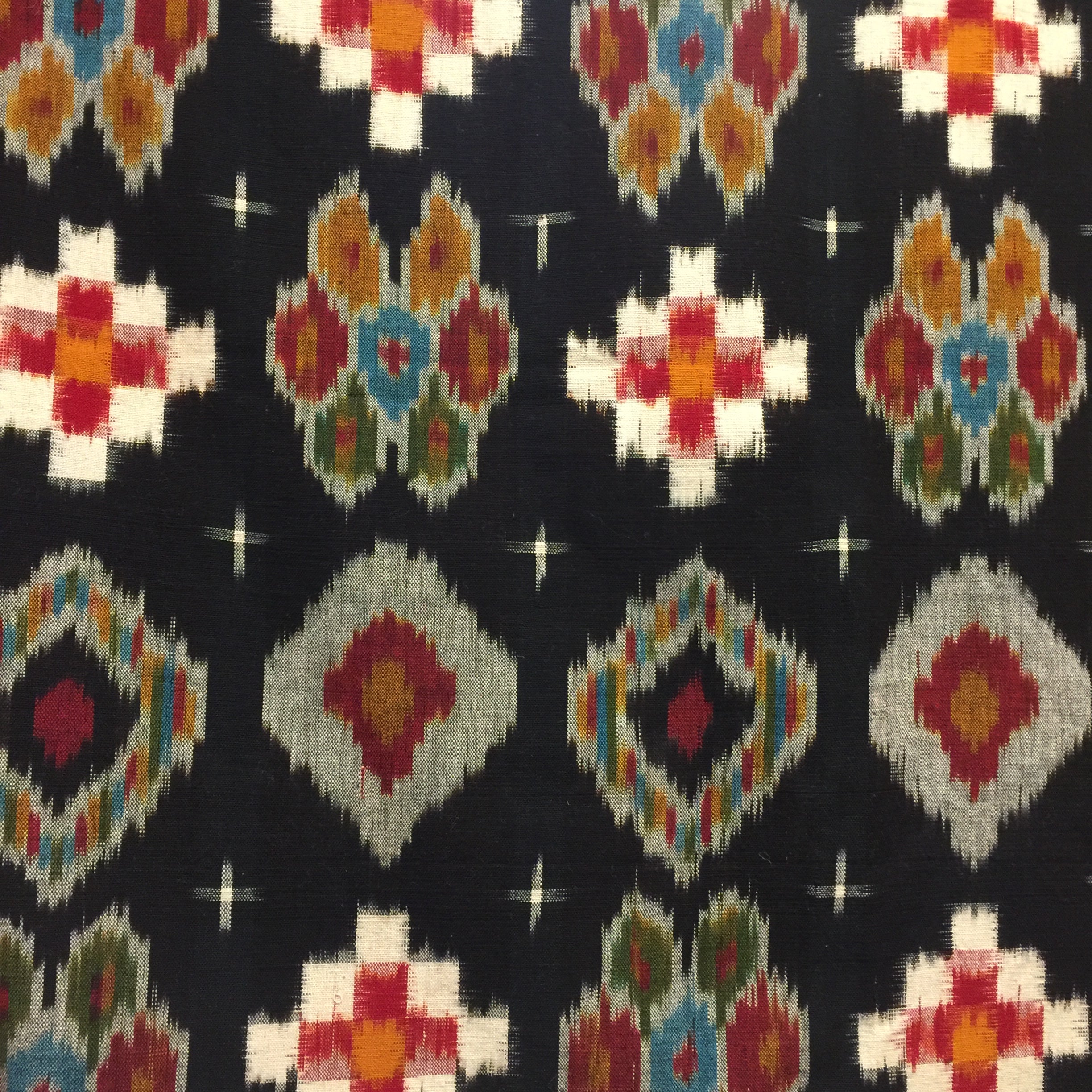 Ikat Square Tablecloth - Vintage India NYC