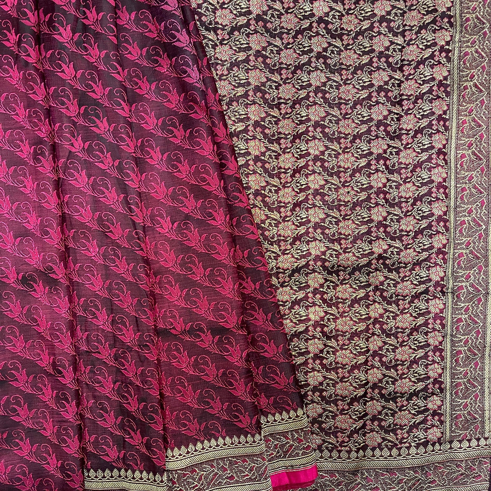 Vintage Banarasi Saree 220 - Vintage India NYC