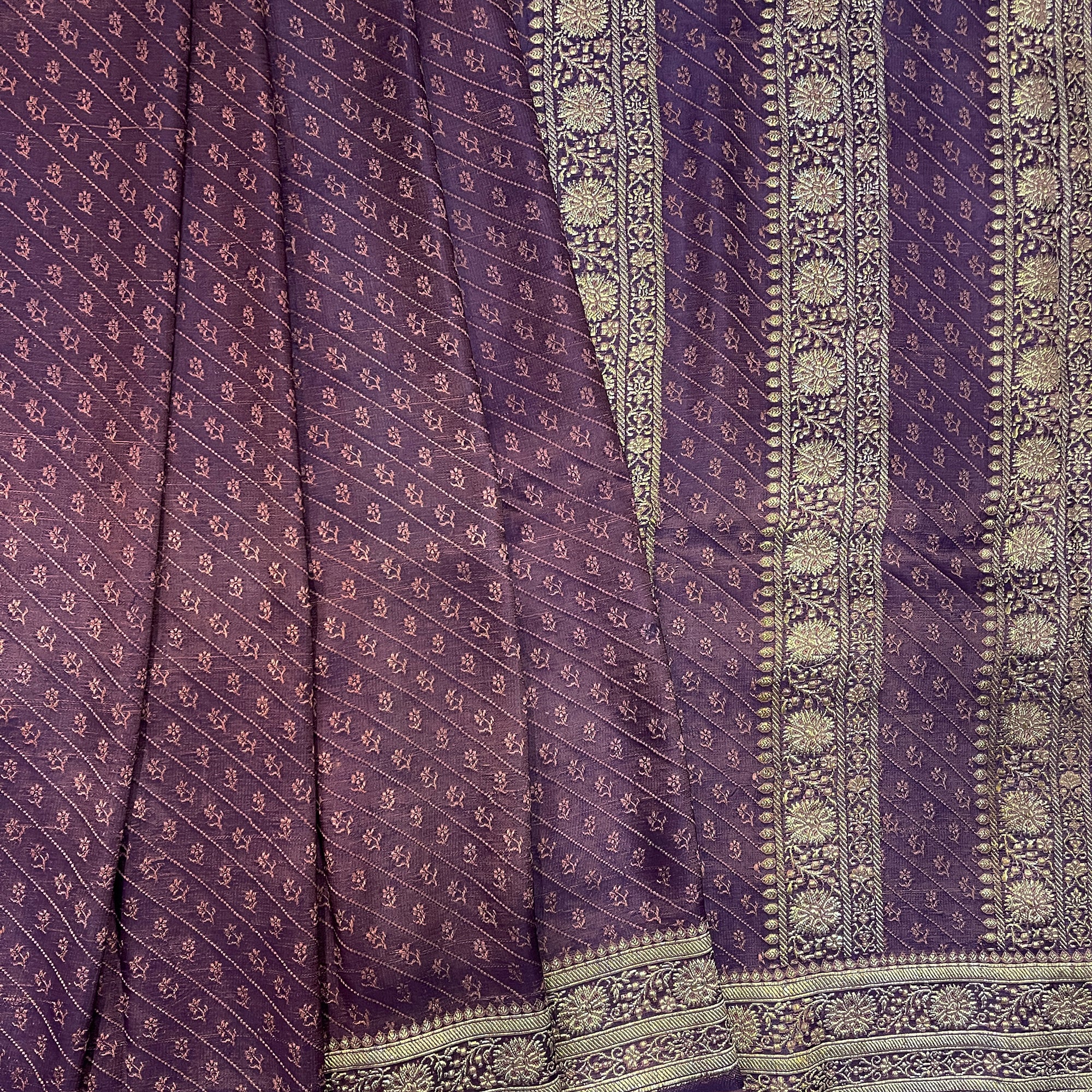 Vintage Banarasi Saree 223 - Vintage India NYC