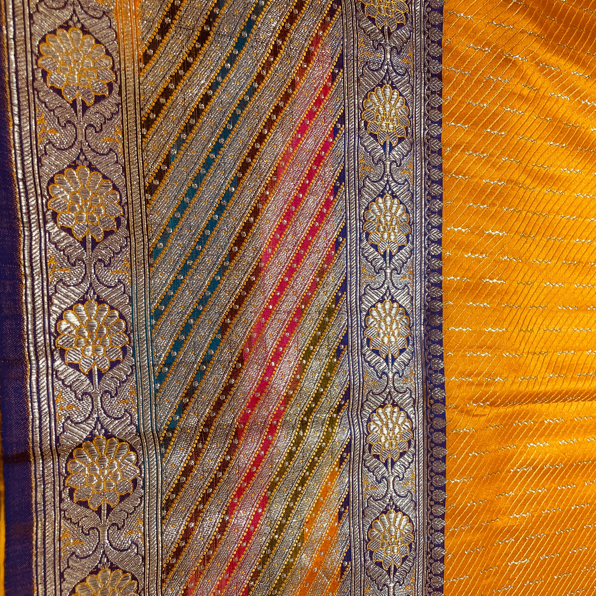 Vintage Banarasi Saree 712 - Vintage India NYC