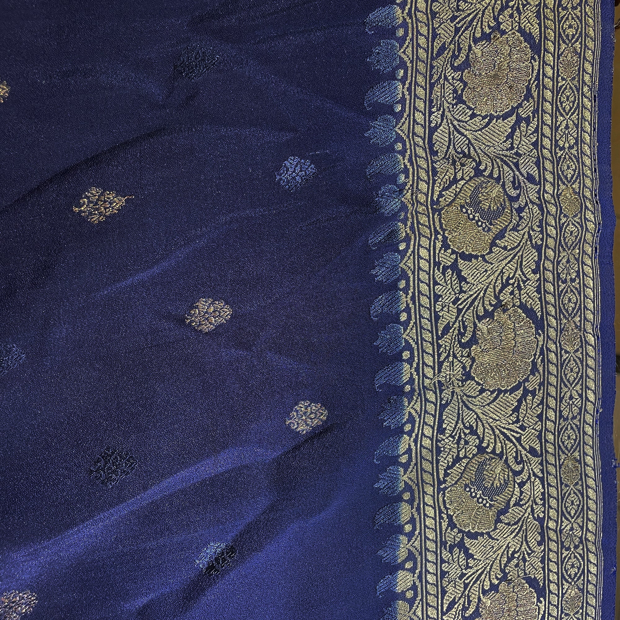 Vintage Banarasi Saree 714 - Vintage India NYC