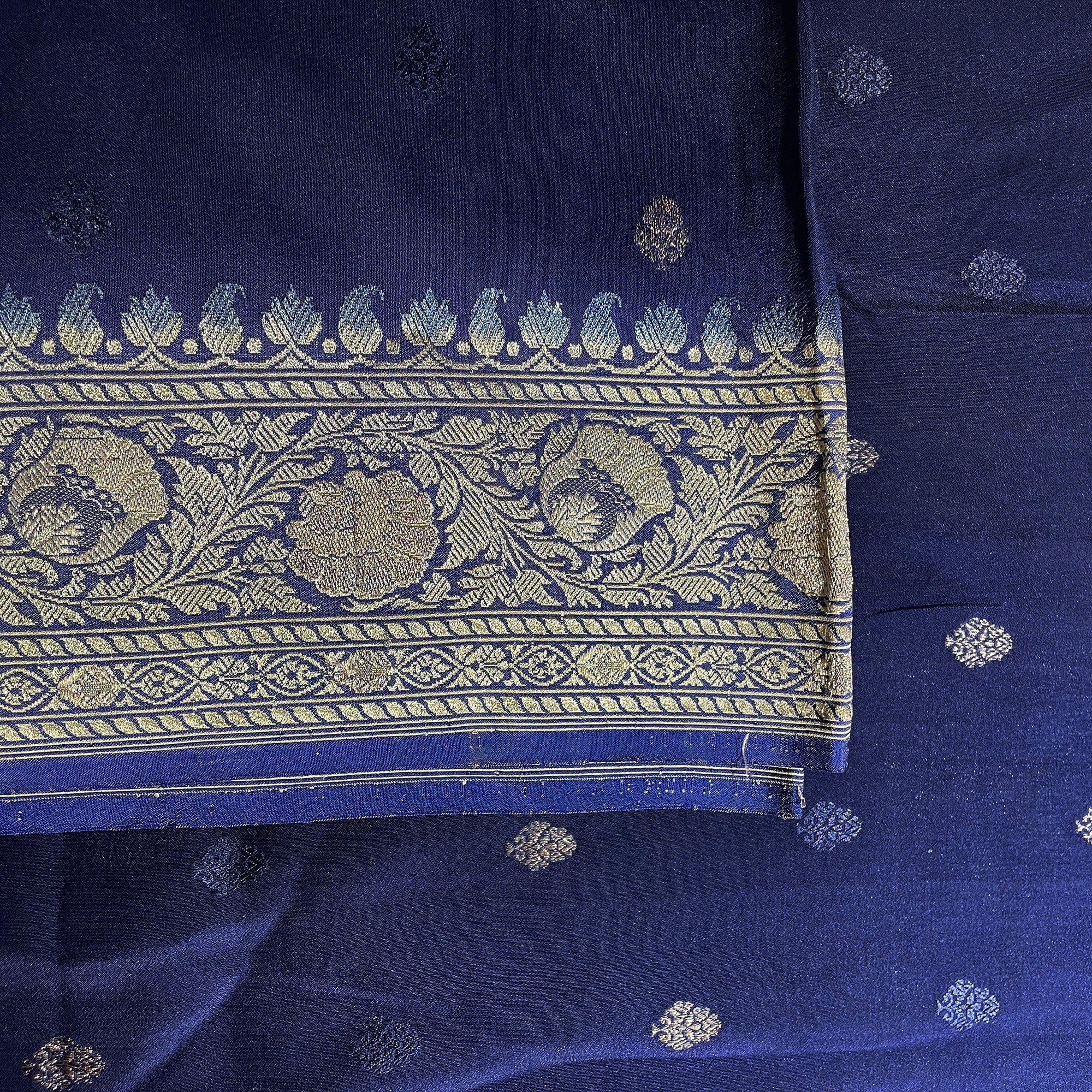 Vintage Banarasi Saree 714 - Vintage India NYC