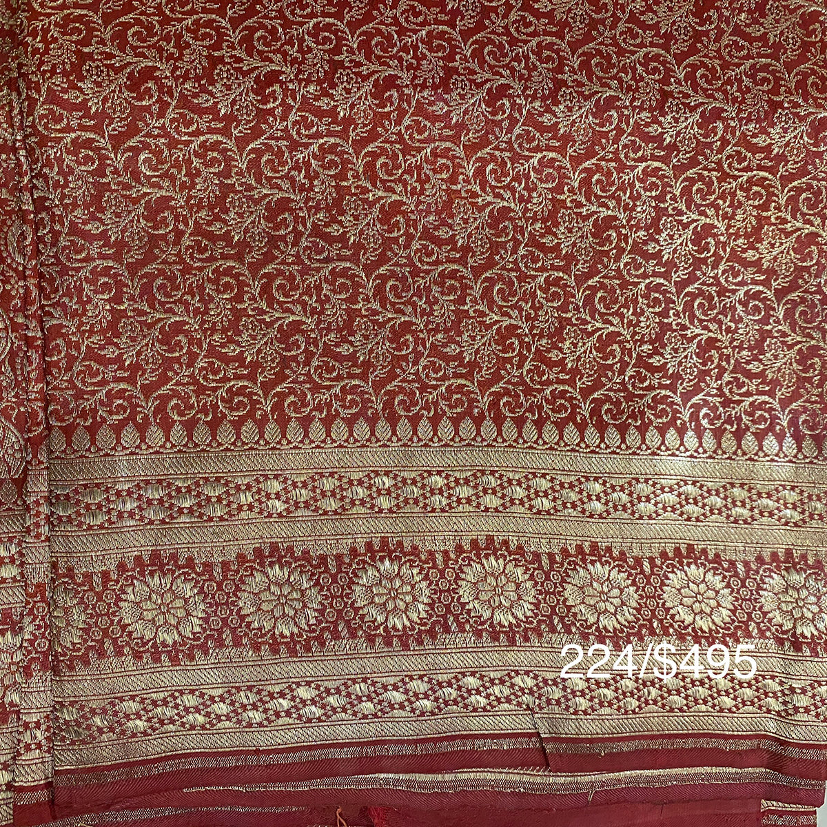 Vintage Banarasi Saree 224 - Vintage India NYC