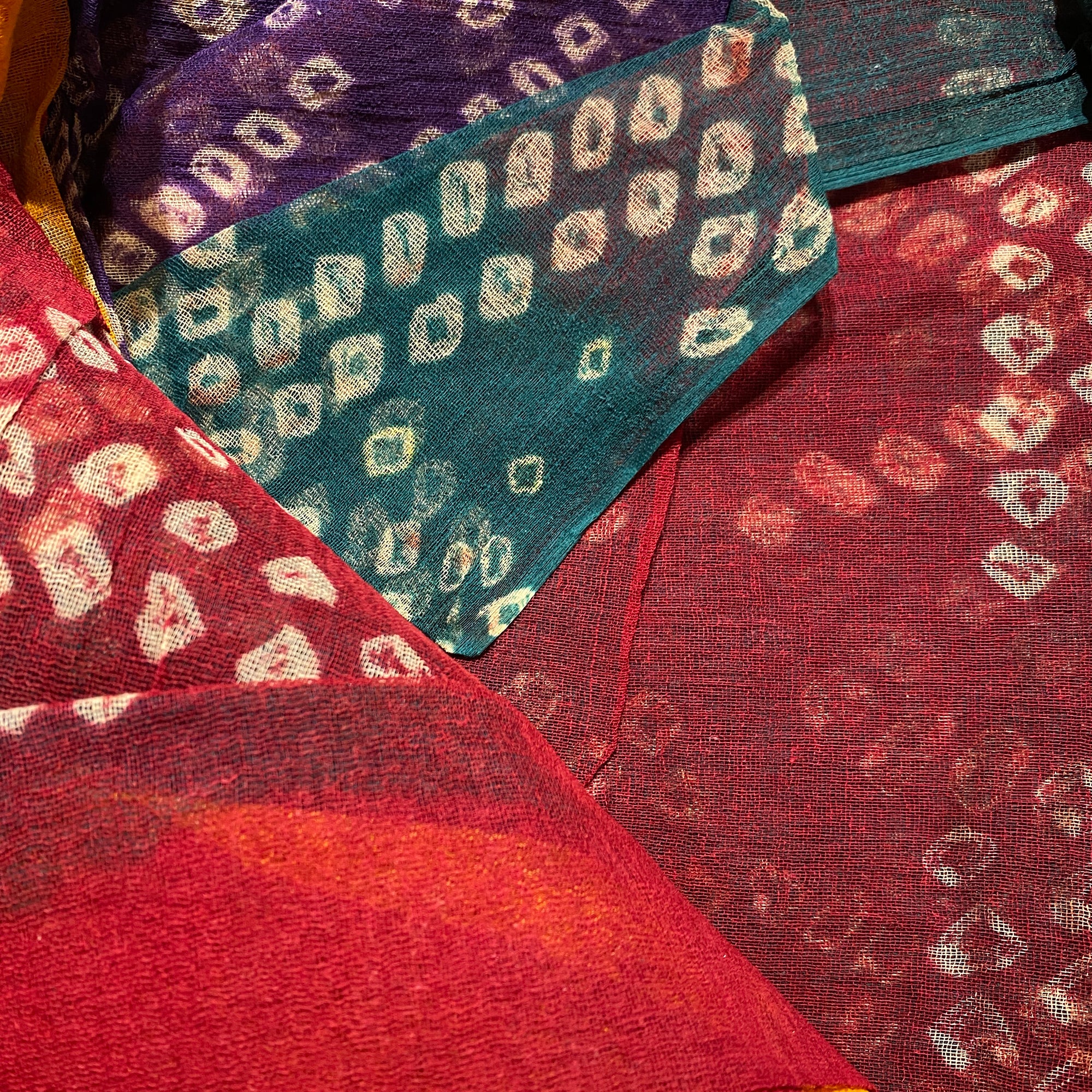 Rajasthani Safa Fabrics - Vintage India NYC