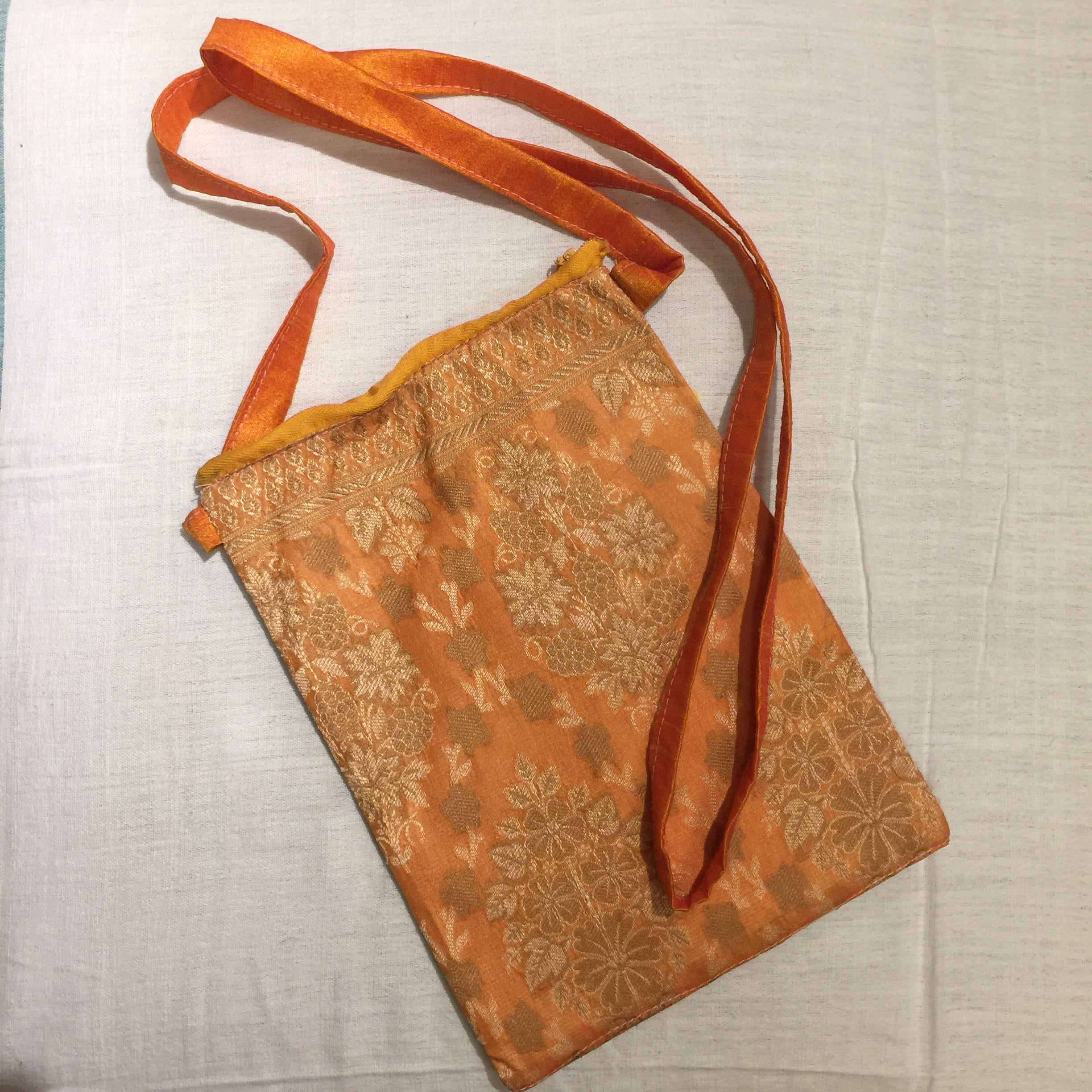 Vintage Saree Shoulder Pouch - Vintage India NYC