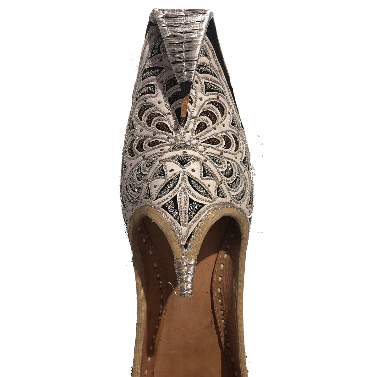 HS Leather Khussa - Vintage India NYC