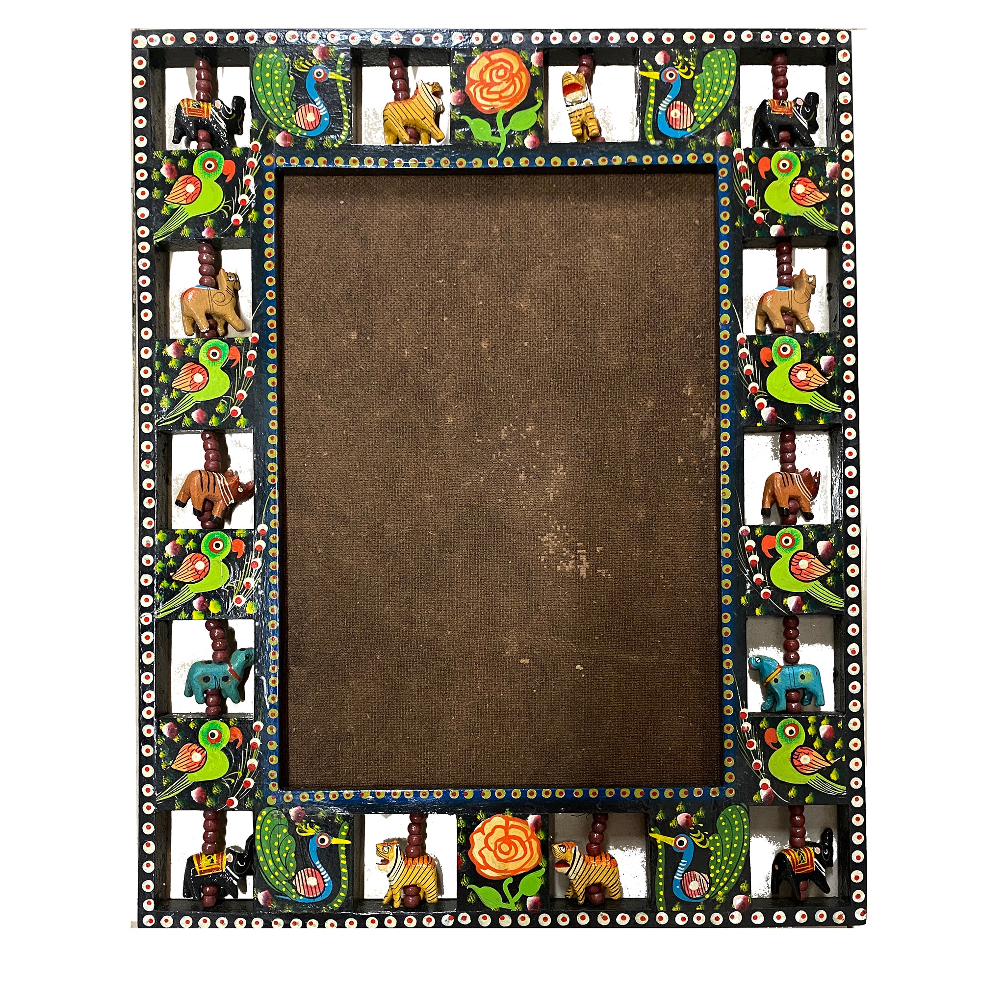 Handmade Wooden Frame - Vintage India NYC