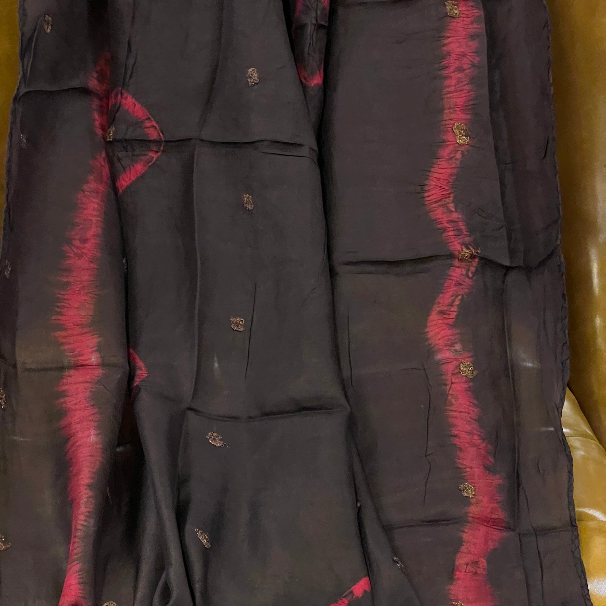 LH Bandhani Pure Silk Scarves-Various - Vintage India NYC