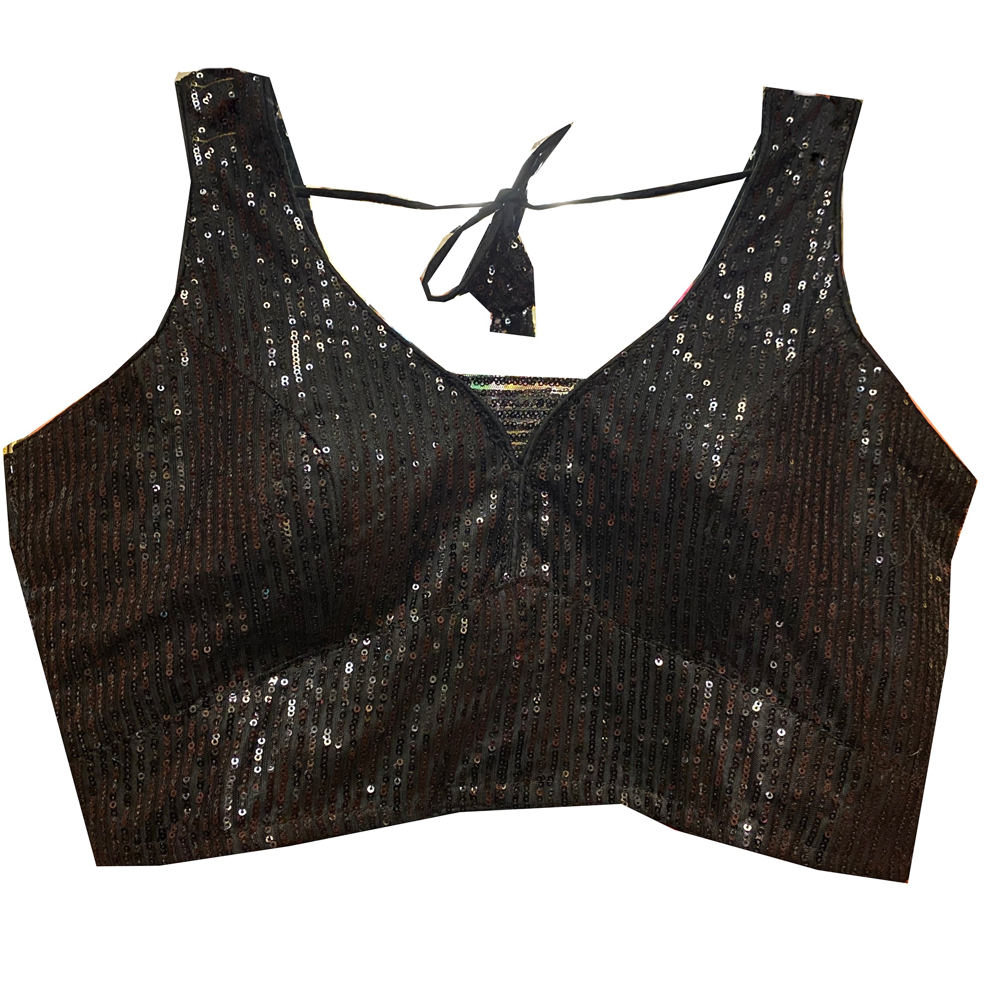 Sequin Choli Blouses-10 Colors - Vintage India NYC