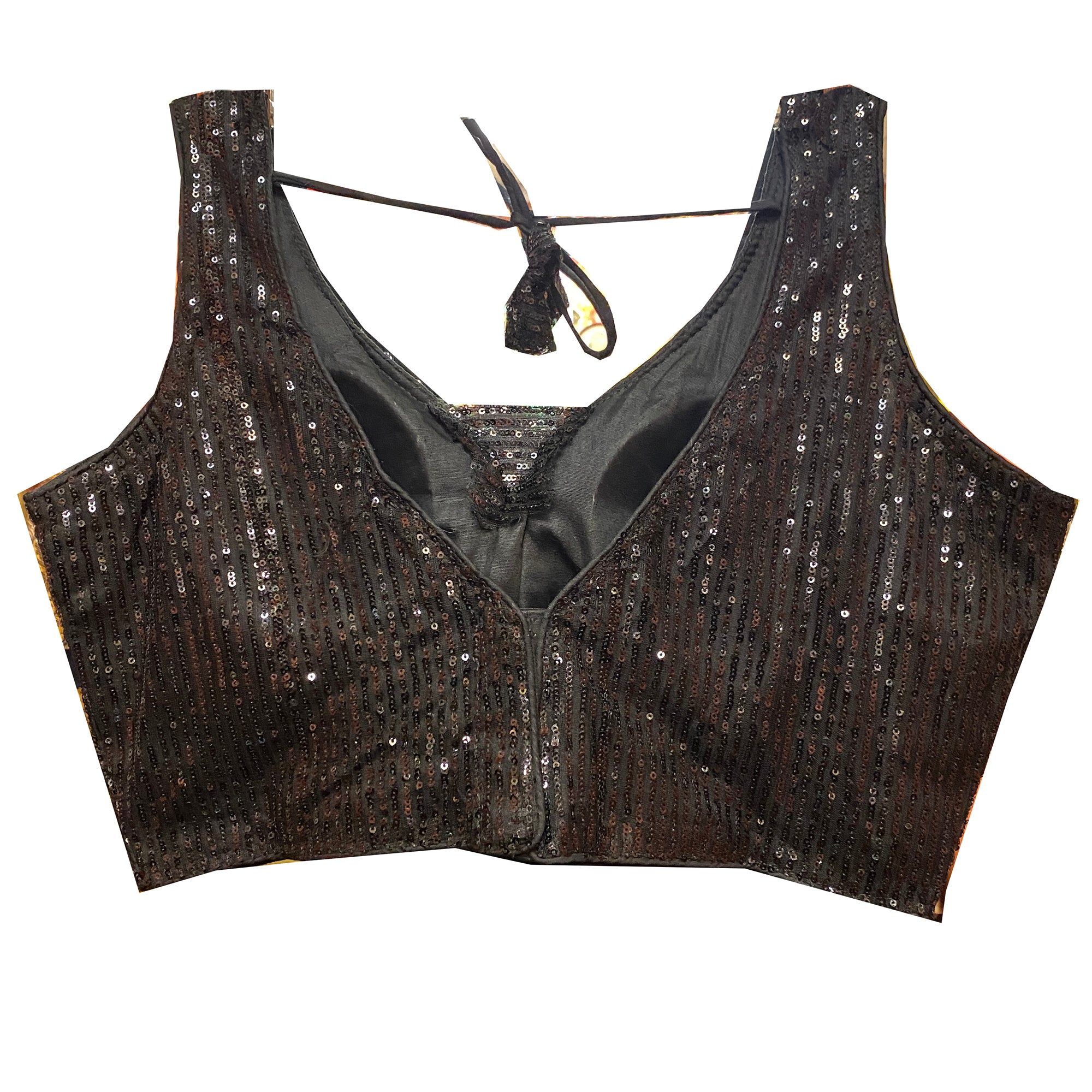 Sequin Choli Blouses-10 Colors - Vintage India NYC