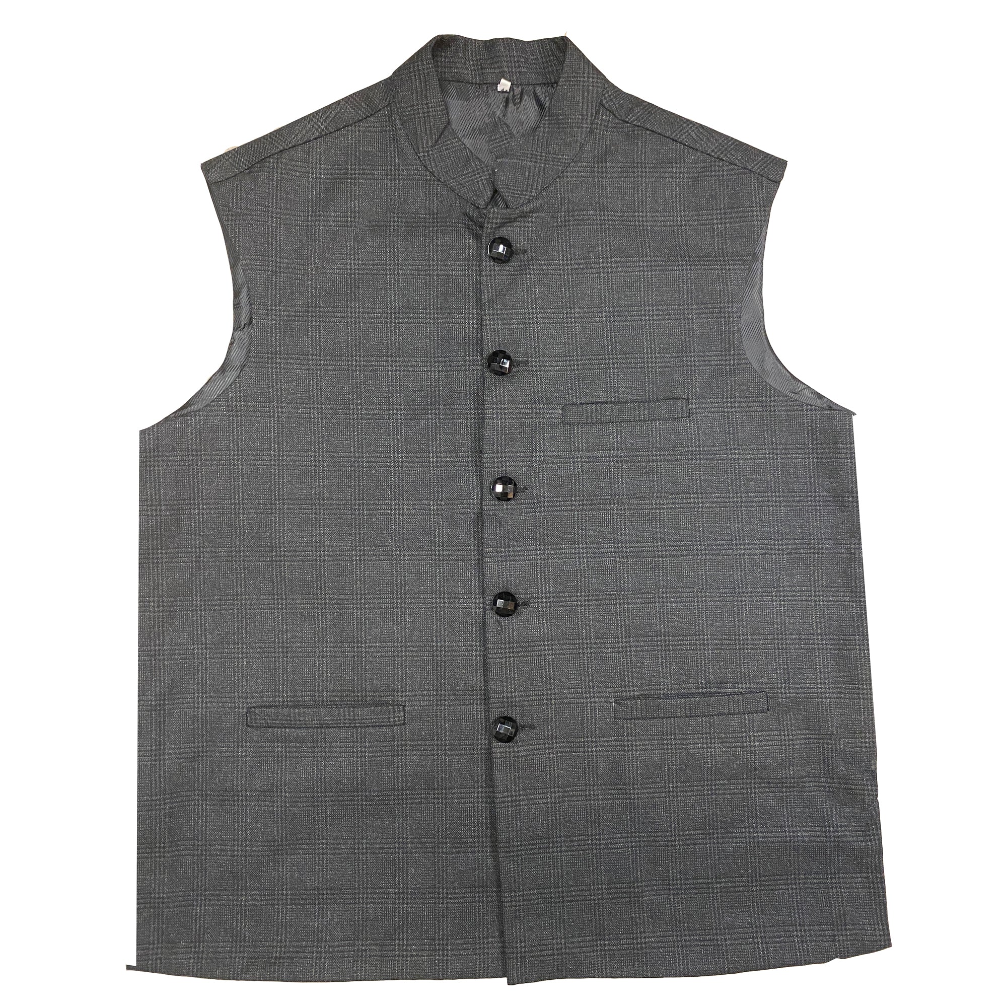 Nehru/ Modi Wool Vest - Vintage India NYC