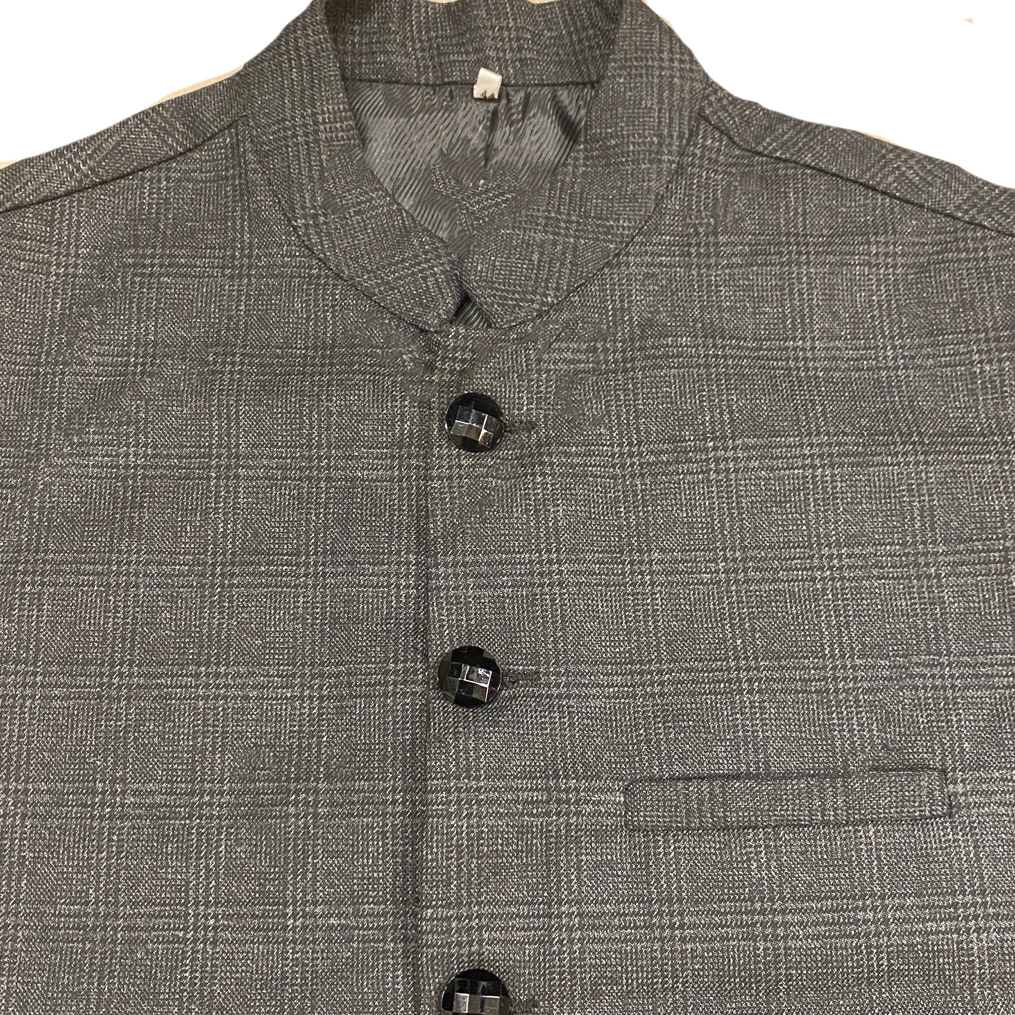 Nehru/ Modi Wool Vest - Vintage India NYC