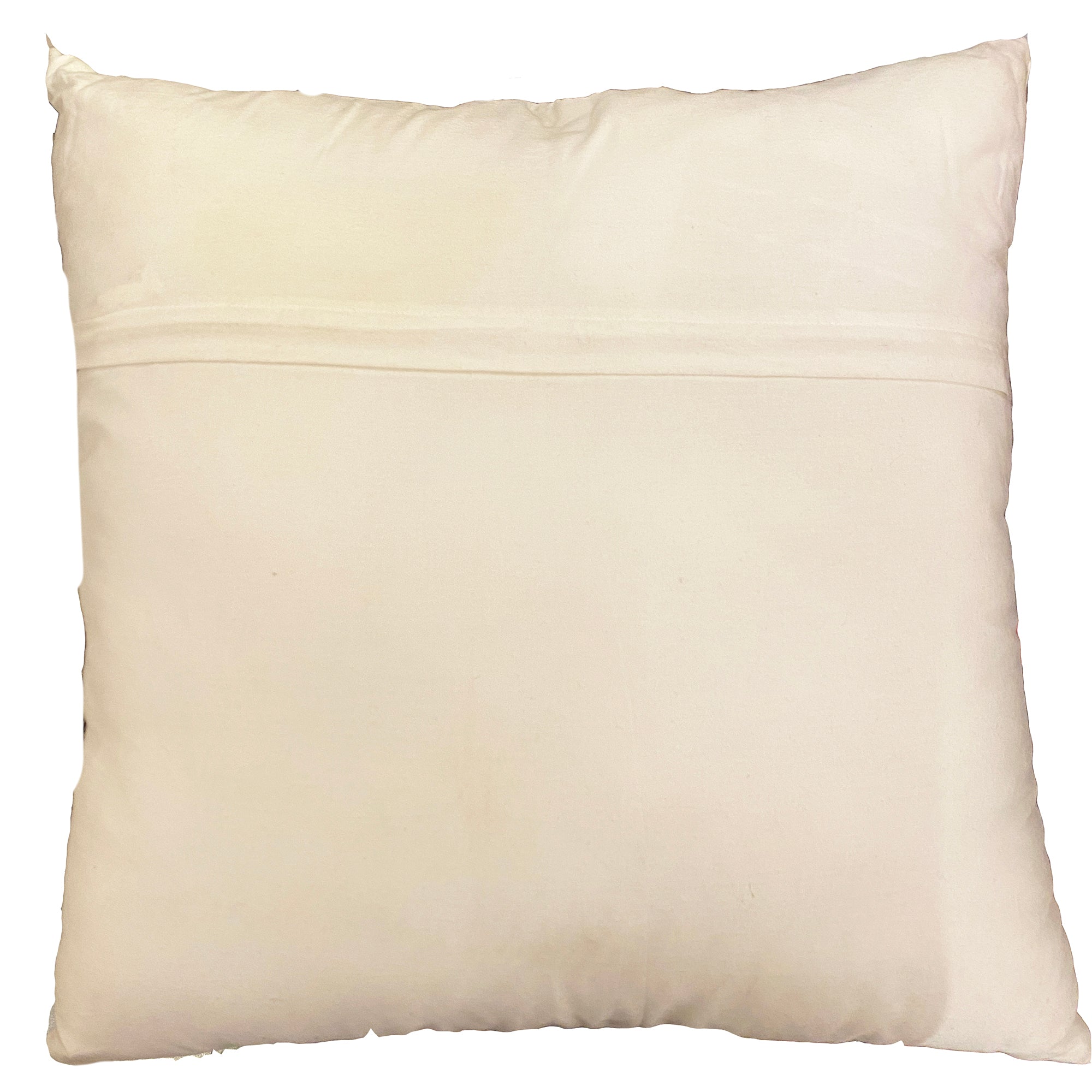 Provencal Block Print Pillow Cover 24x24 - Vintage India NYC