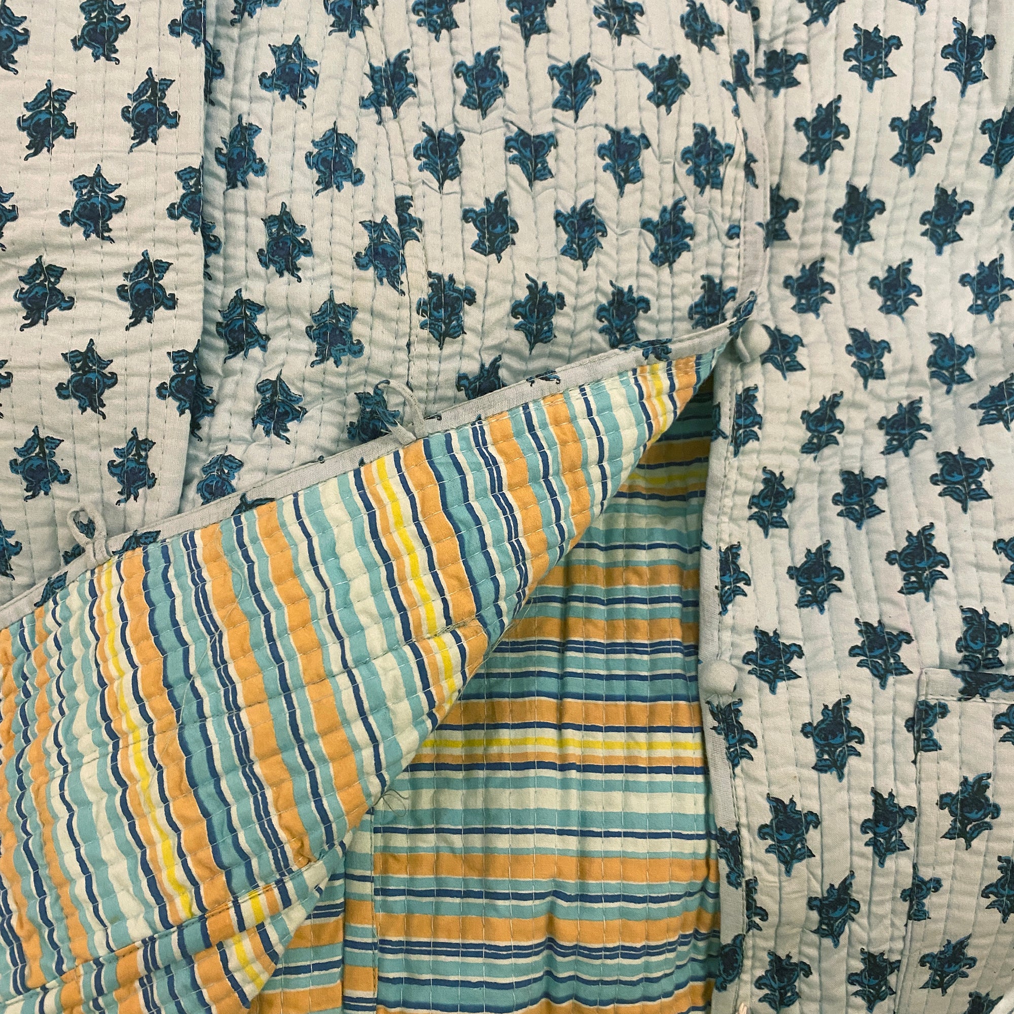 VR Short Quilted Coats-XL - Vintage India NYC