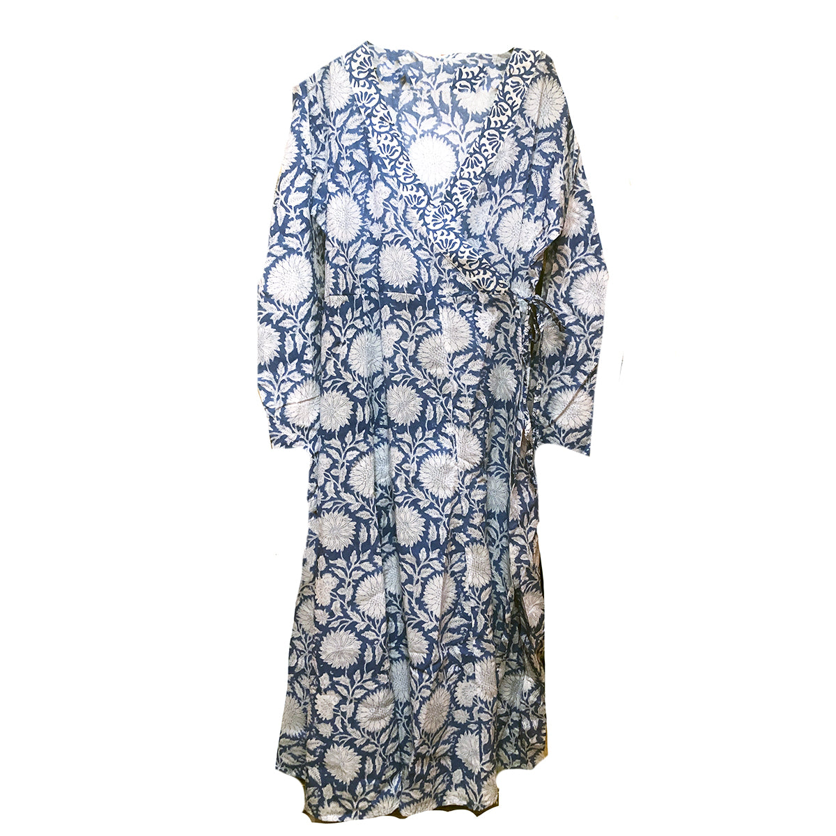 VR Cotton Wrap Dresses-3 Prints - Vintage India NYC