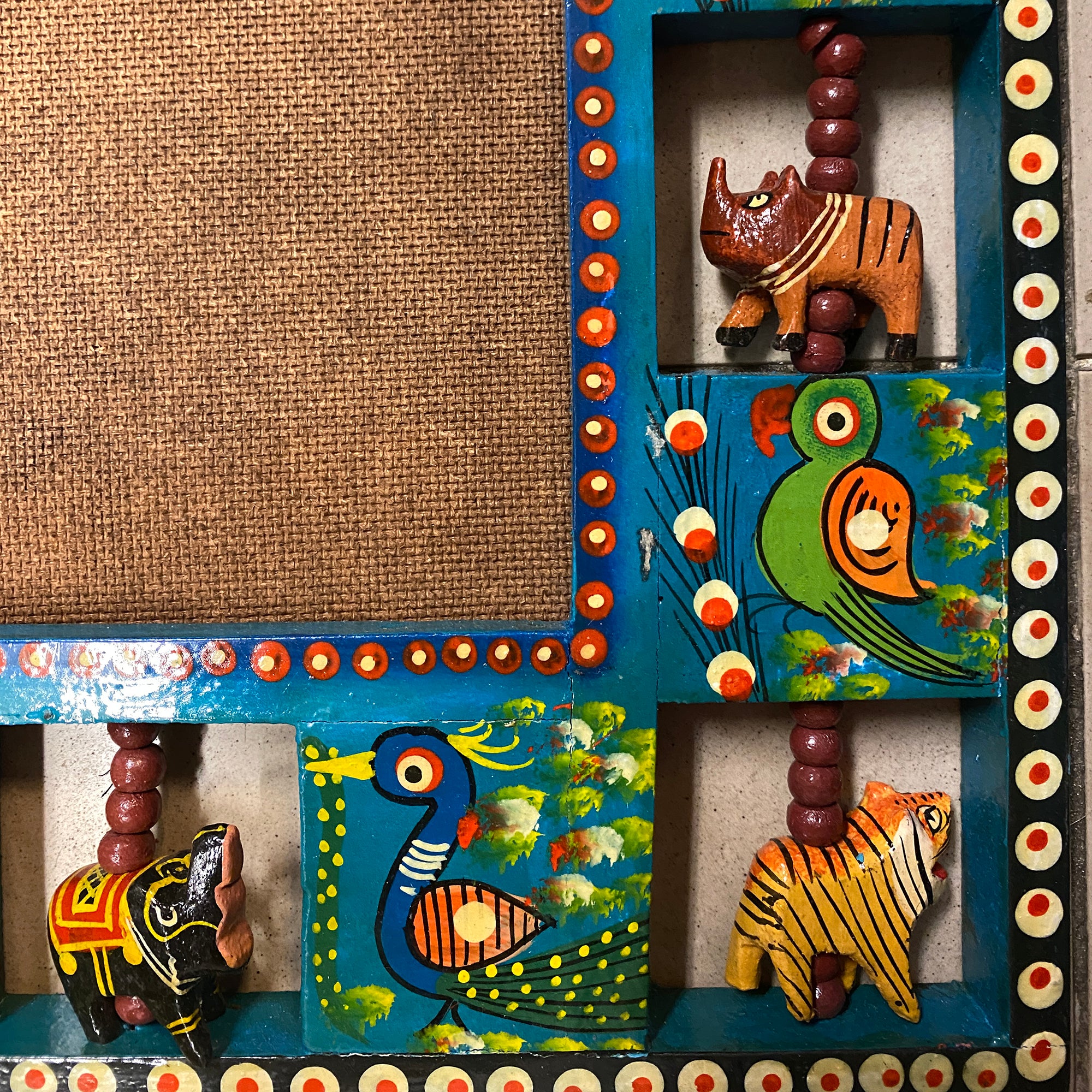 Handmade Wooden Frame - Vintage India NYC