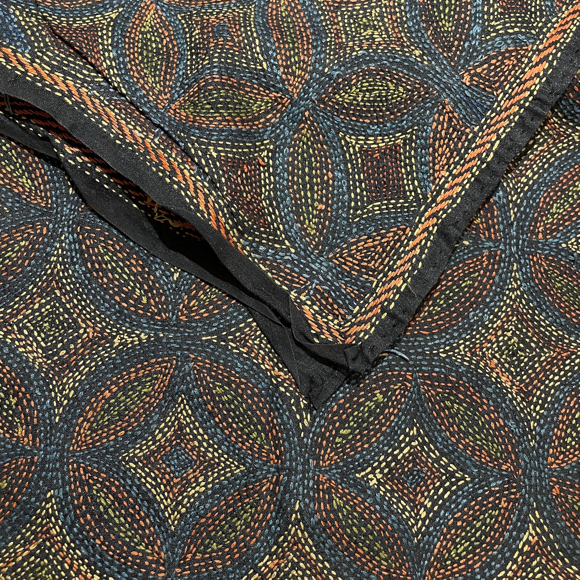 Fine Silk Kantha Scarves-Various - Vintage India NYC
