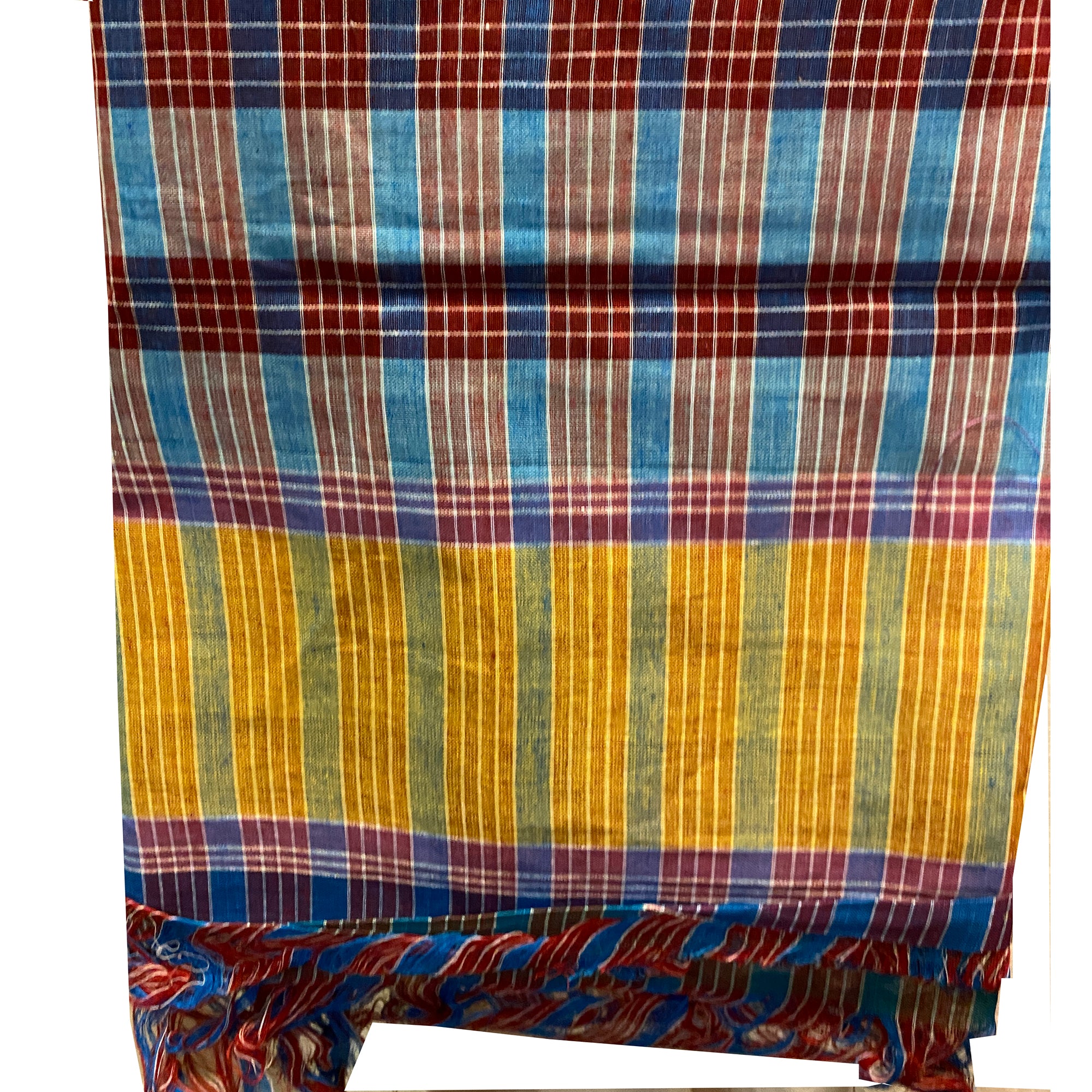 Plaid Gamcha Towel - Vintage India NYC