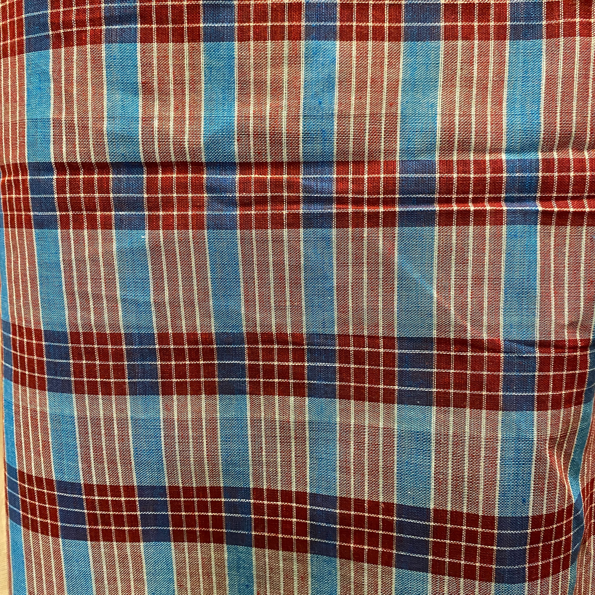 Plaid Gamcha Towel - Vintage India NYC