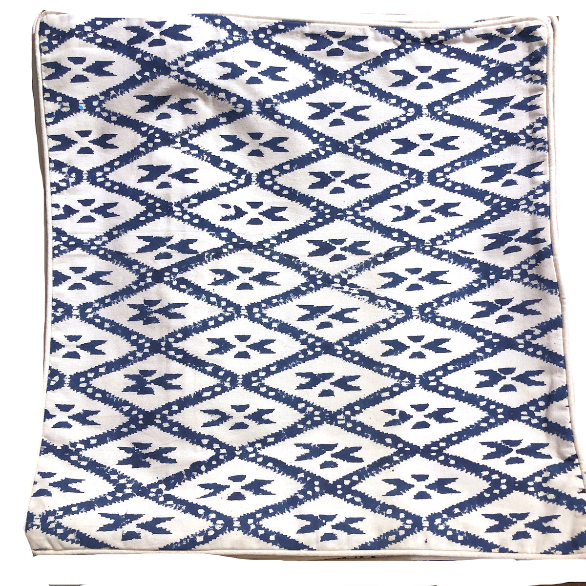 JM Cotton Blockprint Pillow Covers-7 Prints - Vintage India NYC