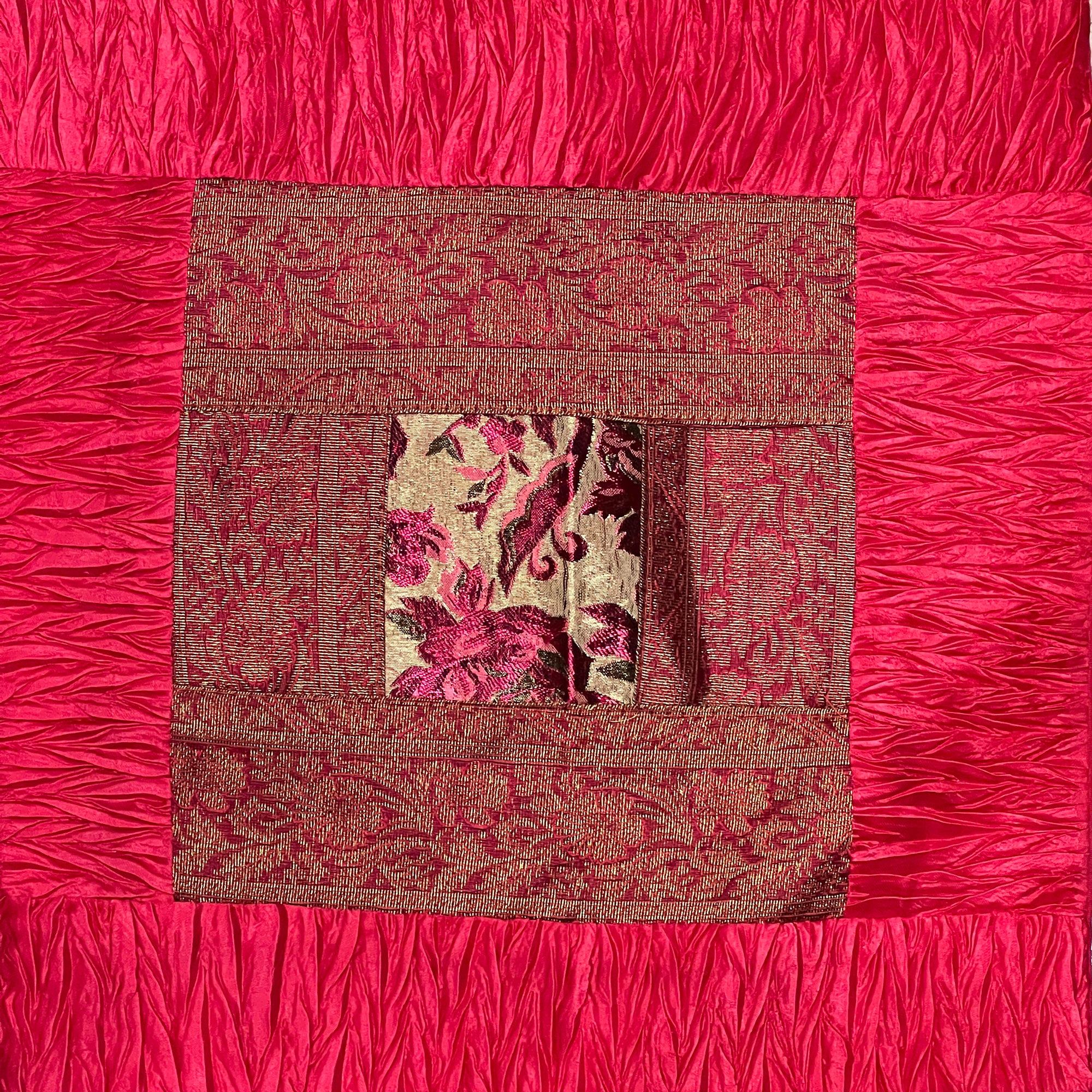 Silk Pillow Covers-Pinks - Vintage India NYC