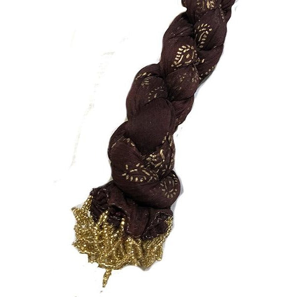 BN chiffon block print scarf - Vintage India NYC