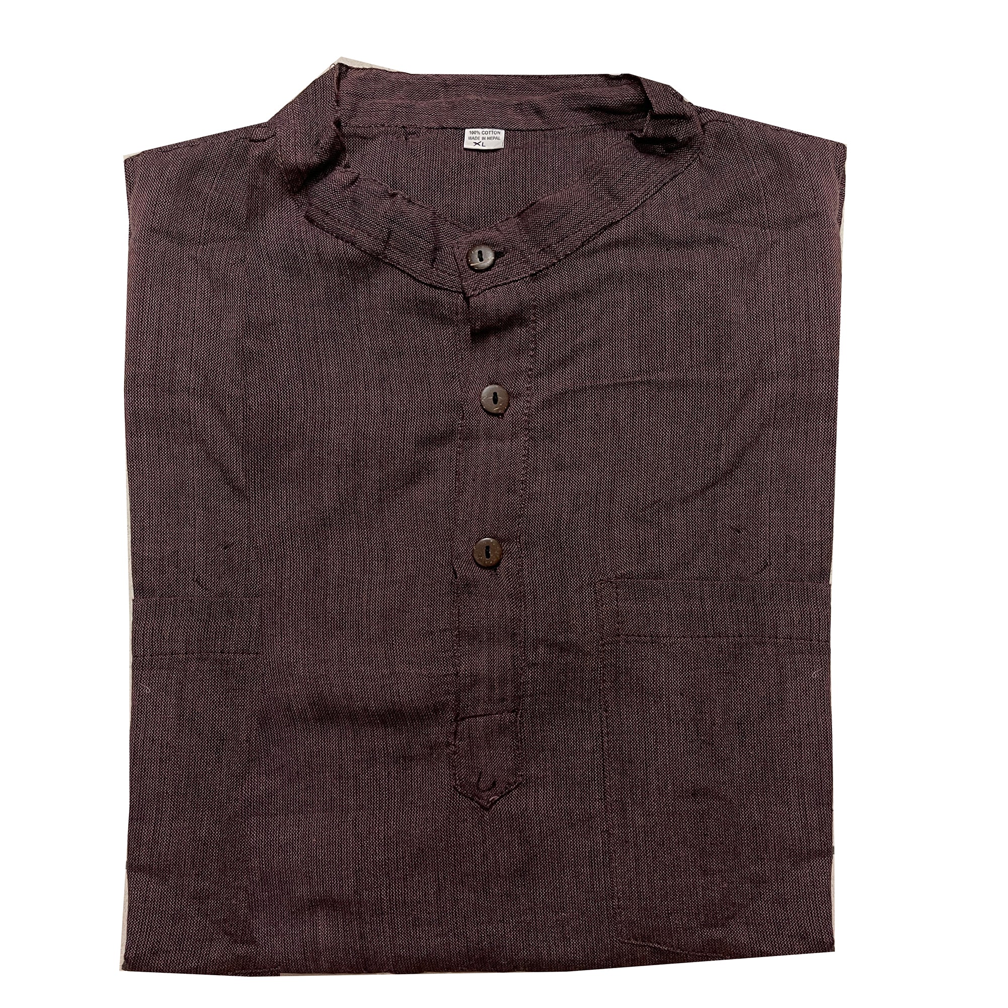Thin Nepali cotton shirt-10 Colors - Vintage India NYC