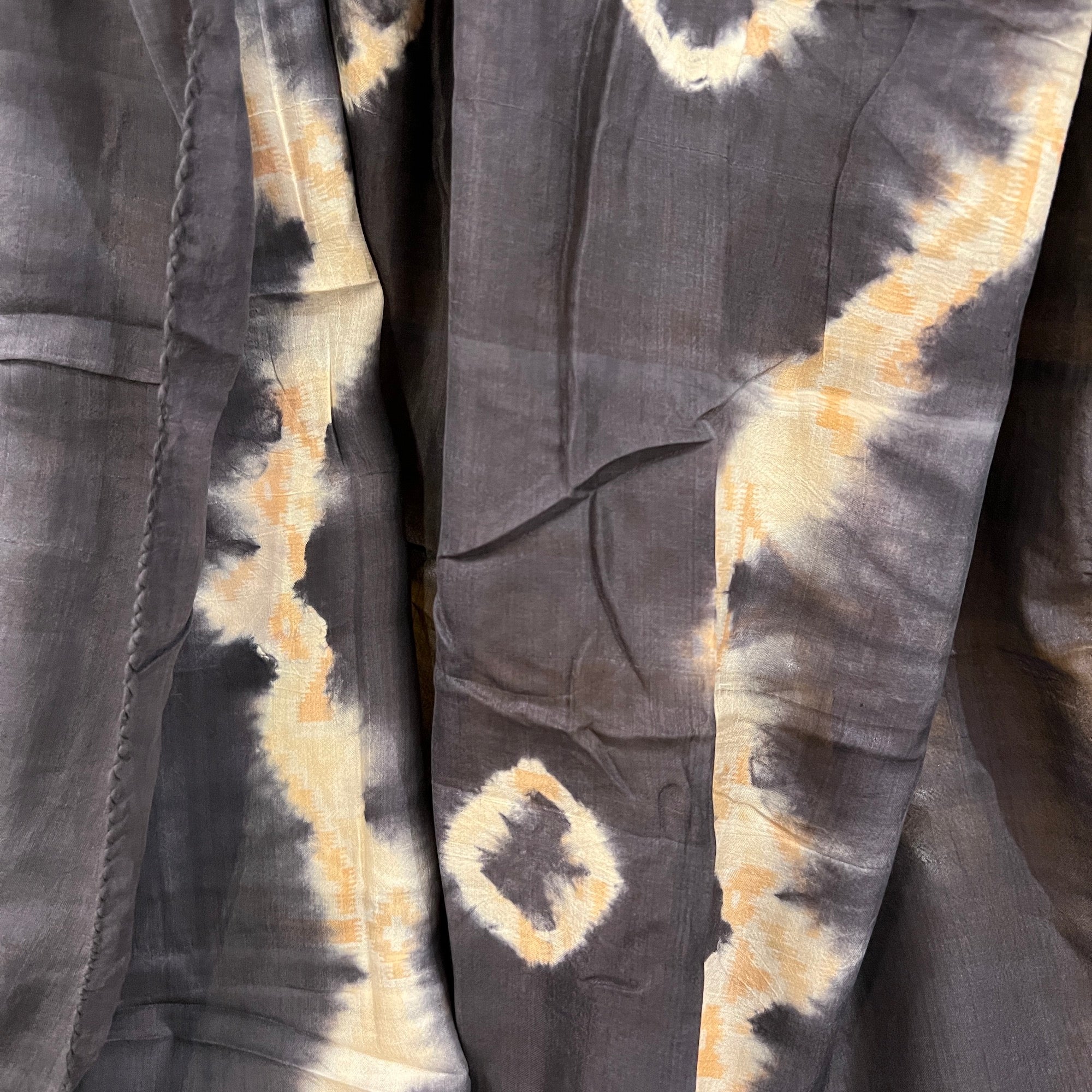 LH Bandhani Pure Silk Scarves-Various - Vintage India NYC