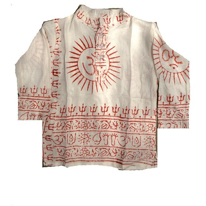 Kids Om kurta - Vintage India NYC