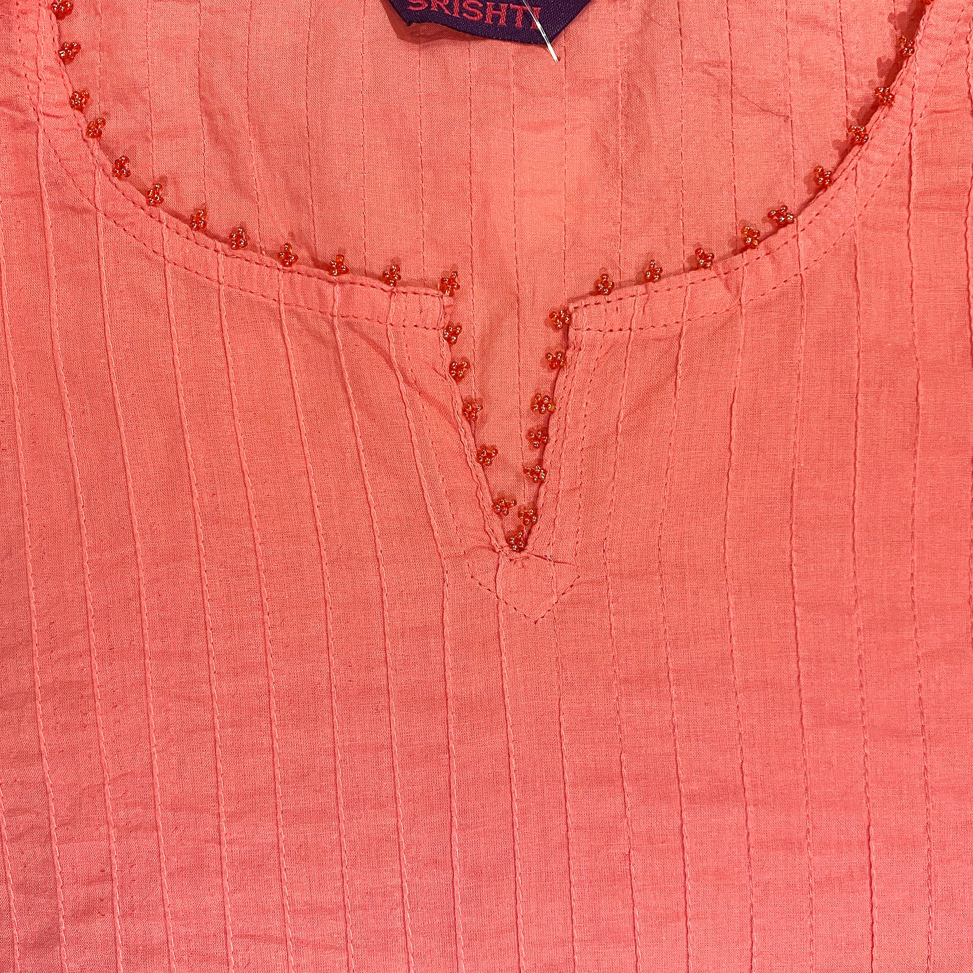 Pintuck Stitched Tunic Tops-3 Colors - Vintage India NYC
