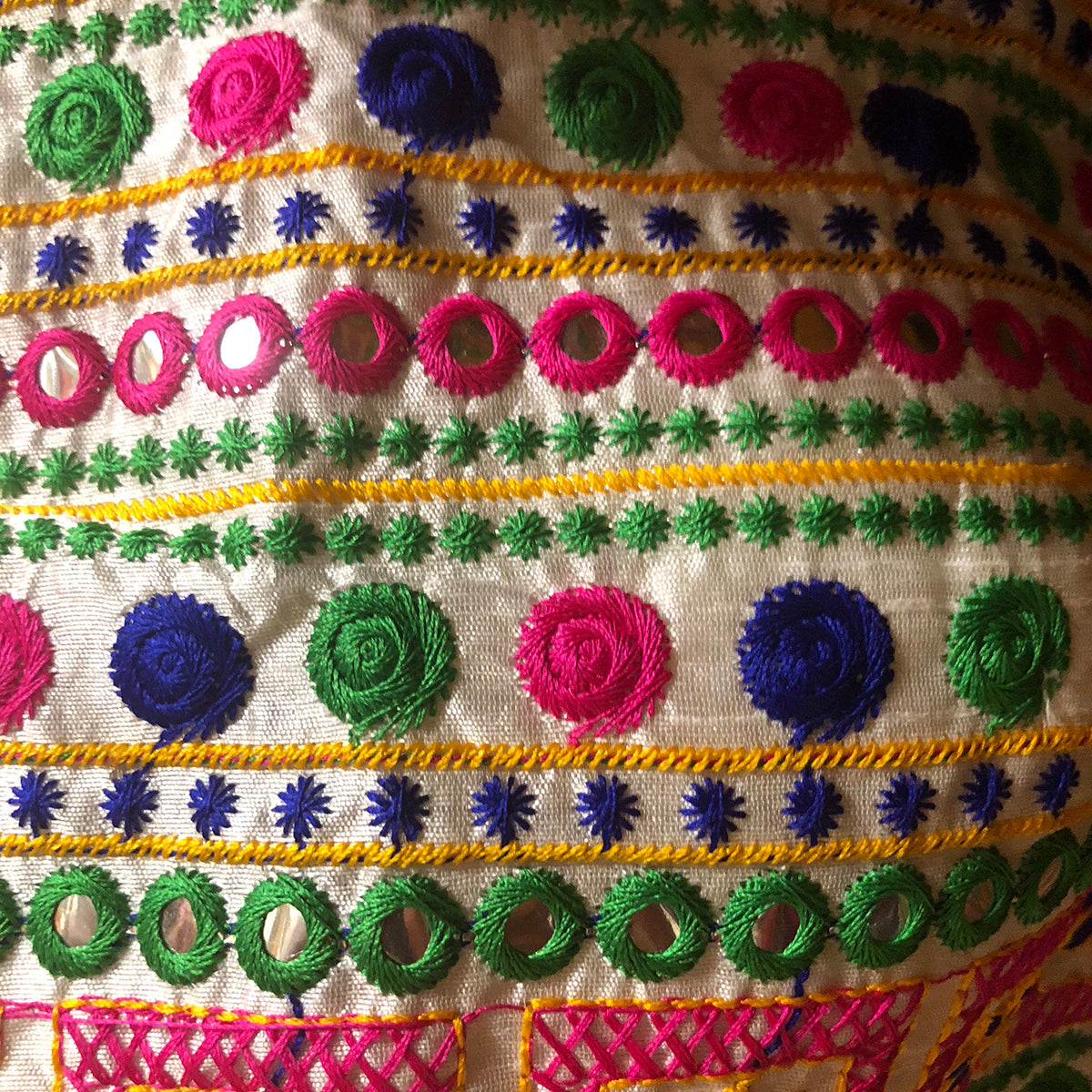 IE Mirrorwork Choli Blouse 2 - Vintage India NYC