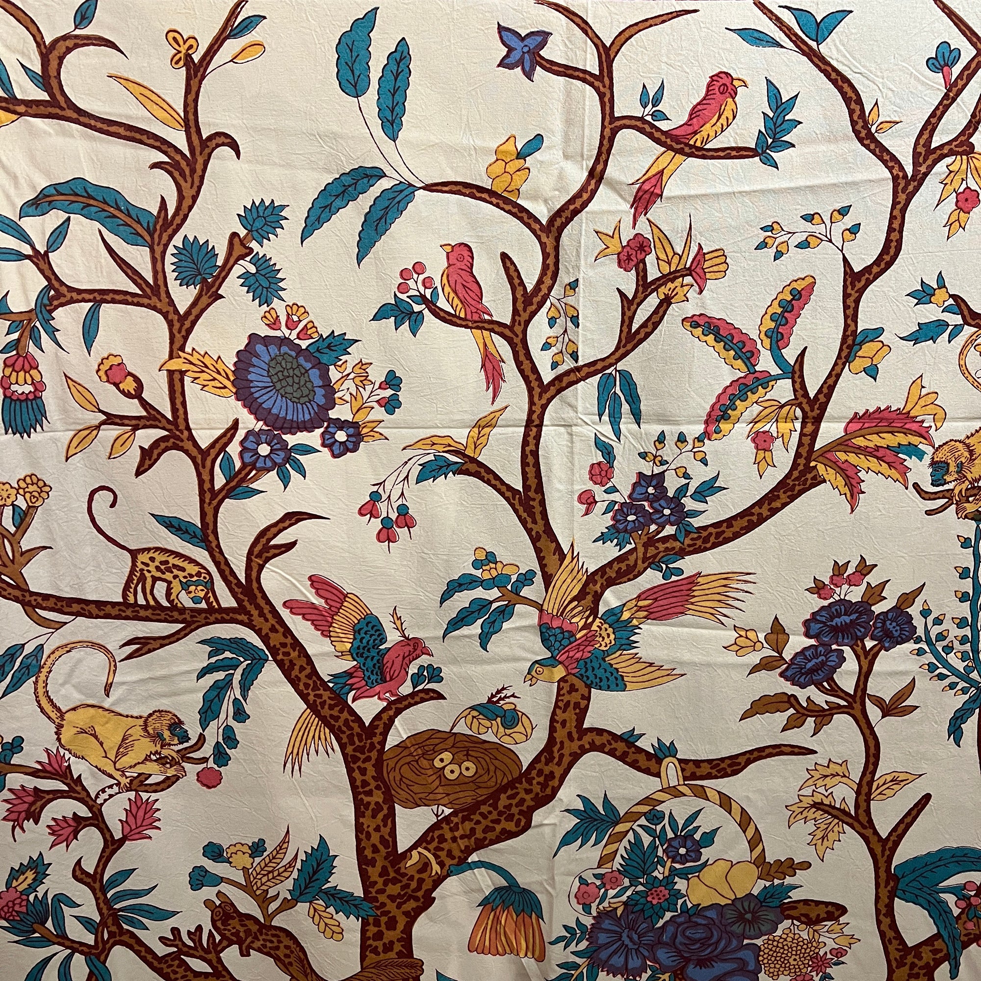 LH Tree of Life Bedcovers/Tablecloth-3 Colors - Vintage India NYC