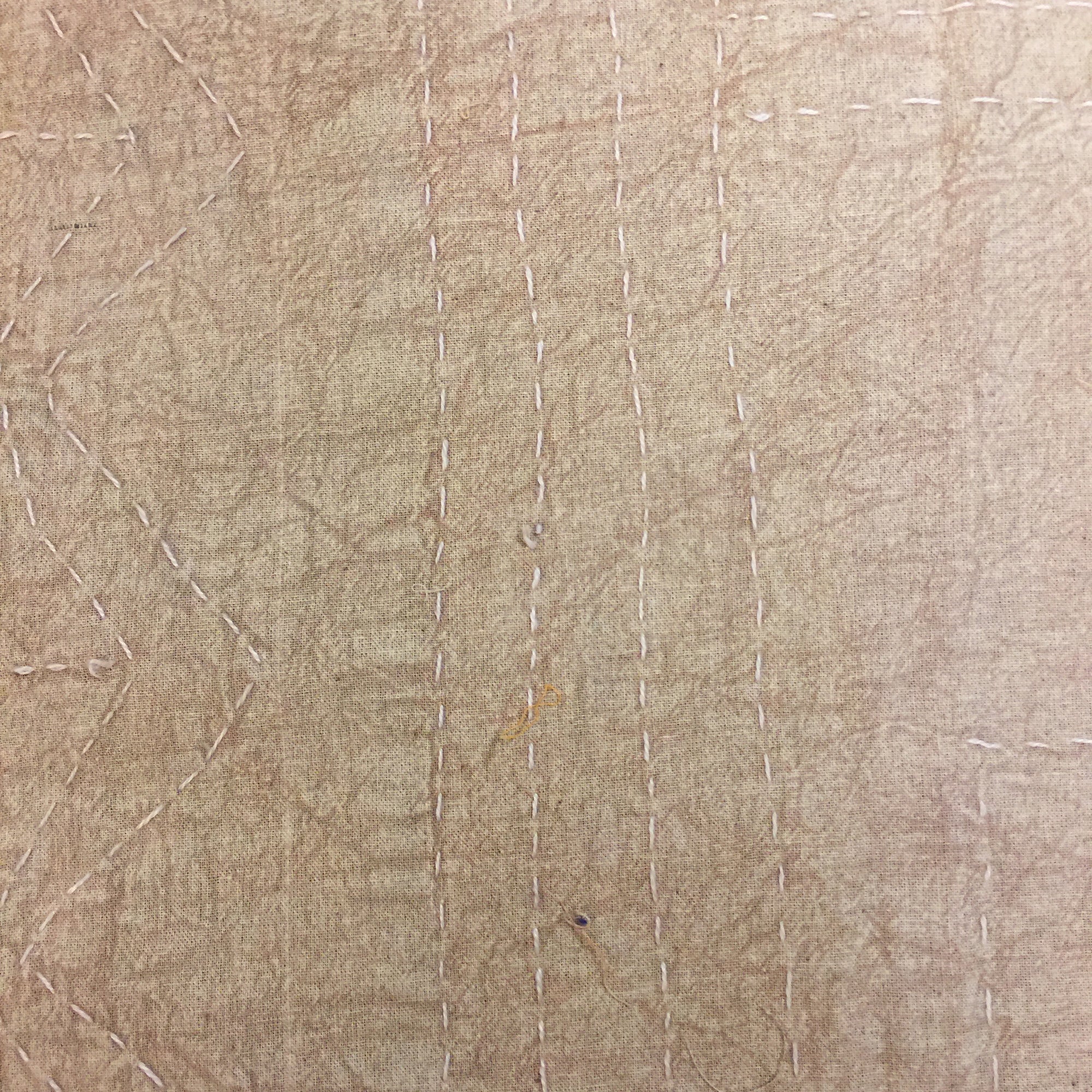 Hand made Cutout Bedcover - Vintage India NYC