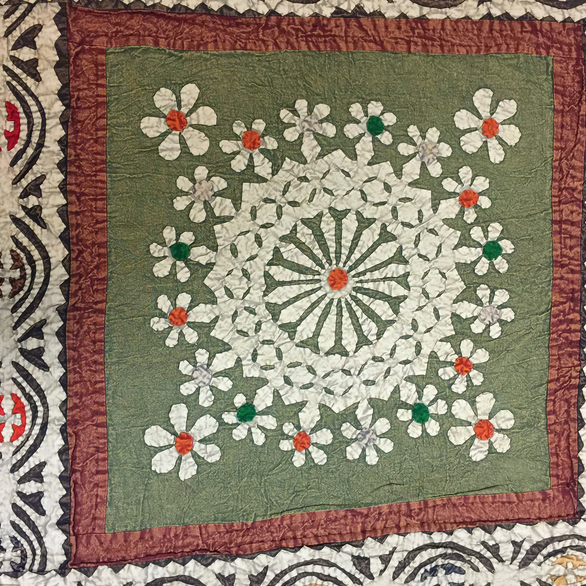 Hand made Cutout Bedcover 6 - Vintage India NYC