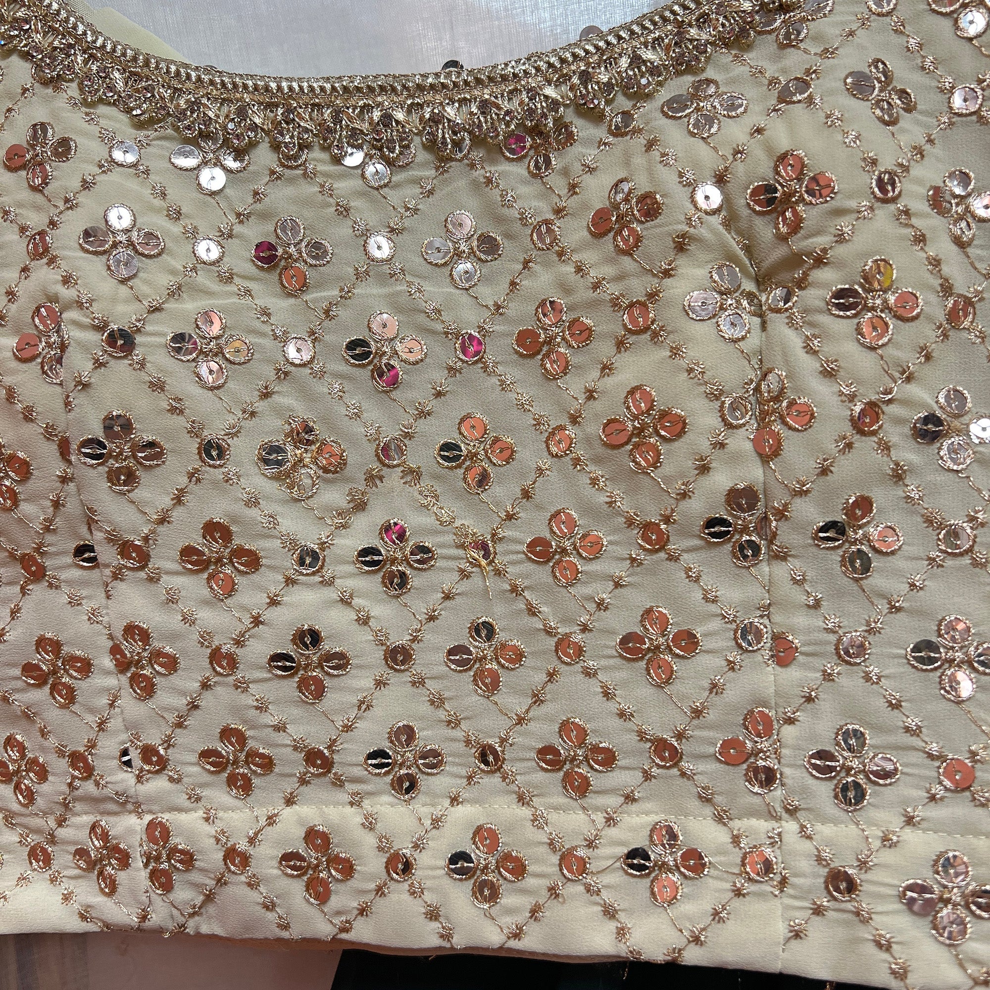 DT Georgette Lehenga Set-4 Colors - Vintage India NYC