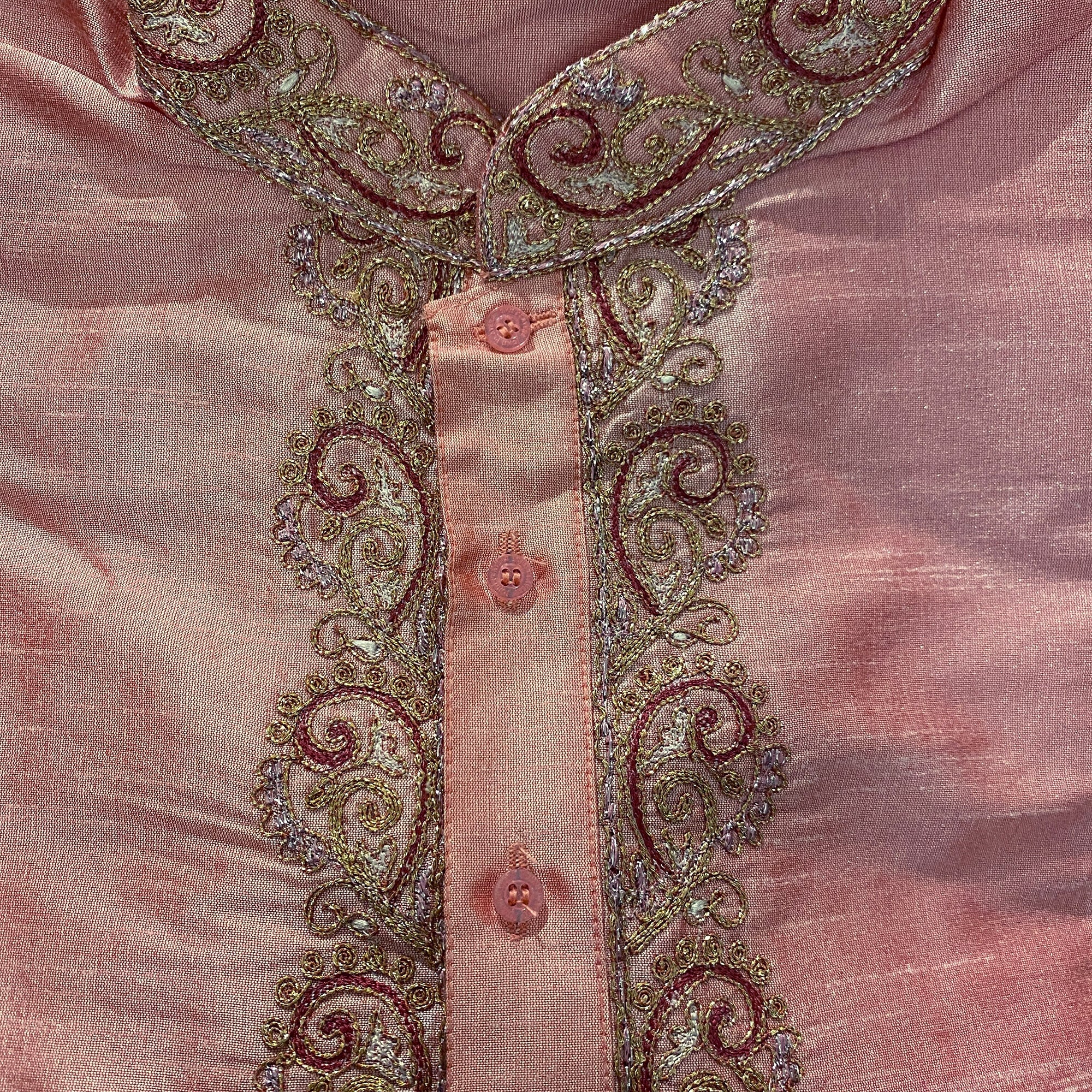 DT Pink Short Kurta - Vintage India NYC