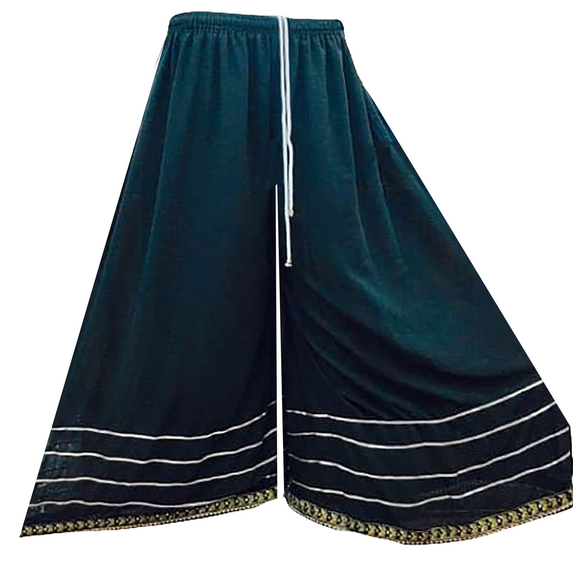 DT Sharara Palazzo Pants-5 colors - Vintage India NYC