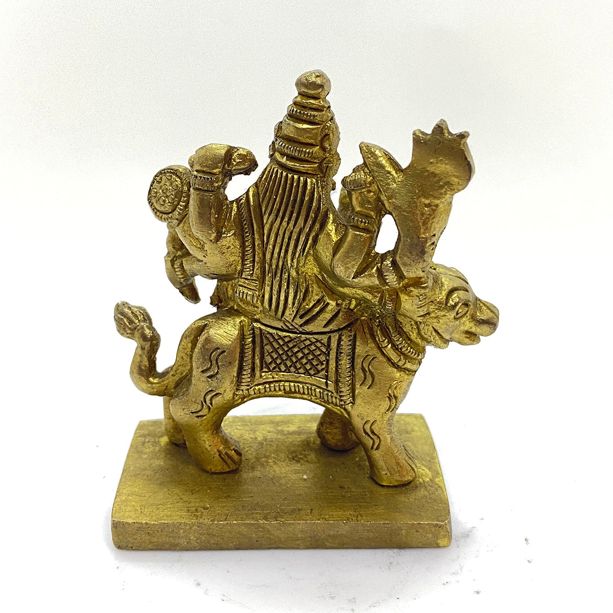 GM Brass Durga 2 in - Vintage India NYC