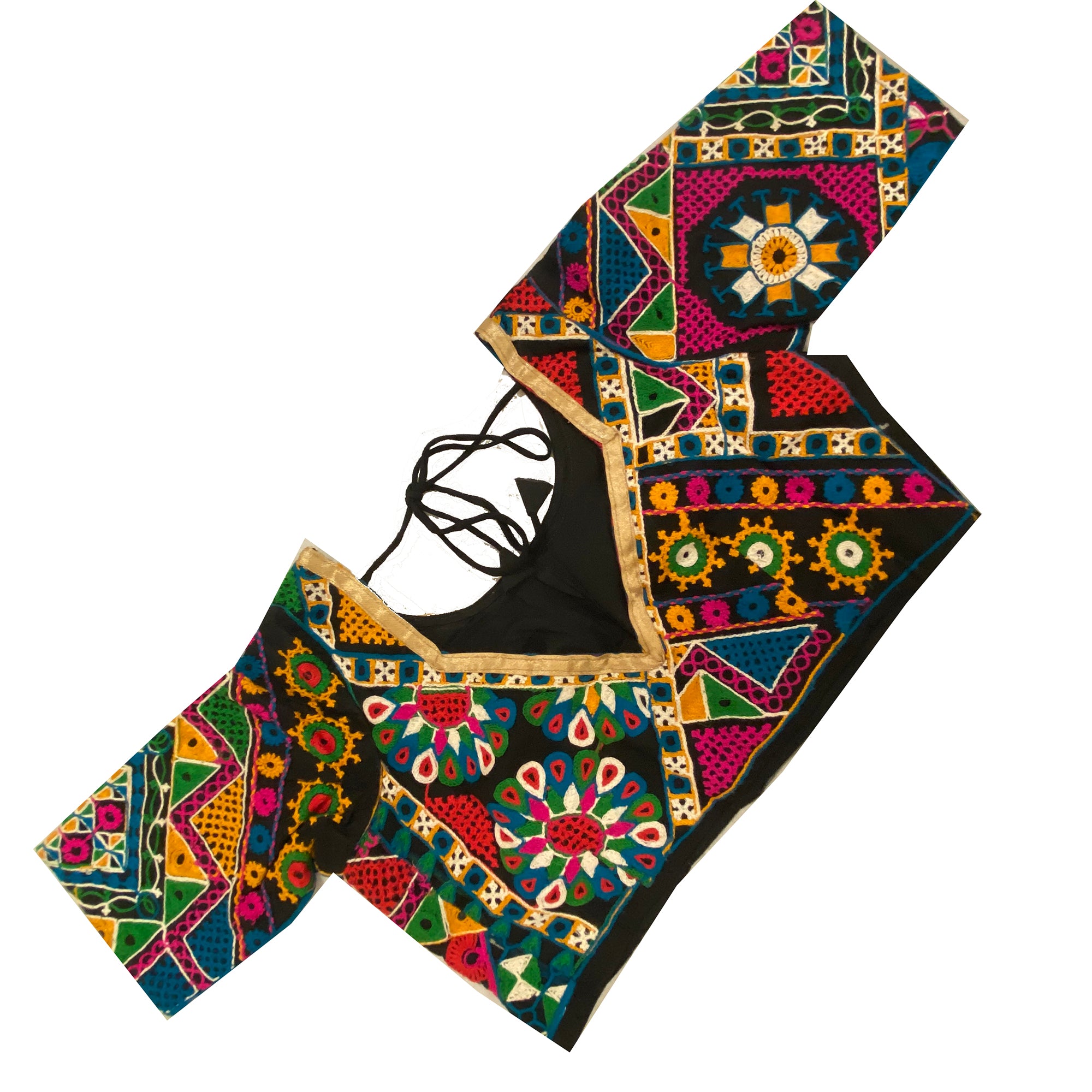 Embroidered Choli Blouse - Vintage India NYC