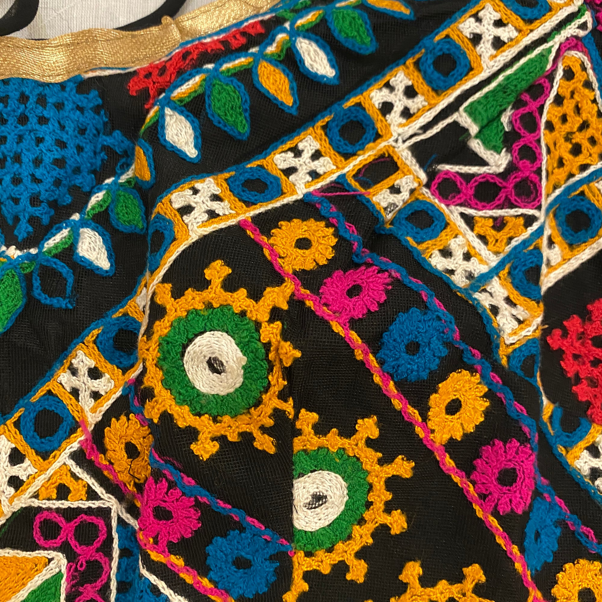 Embroidered Choli Blouse - Vintage India NYC