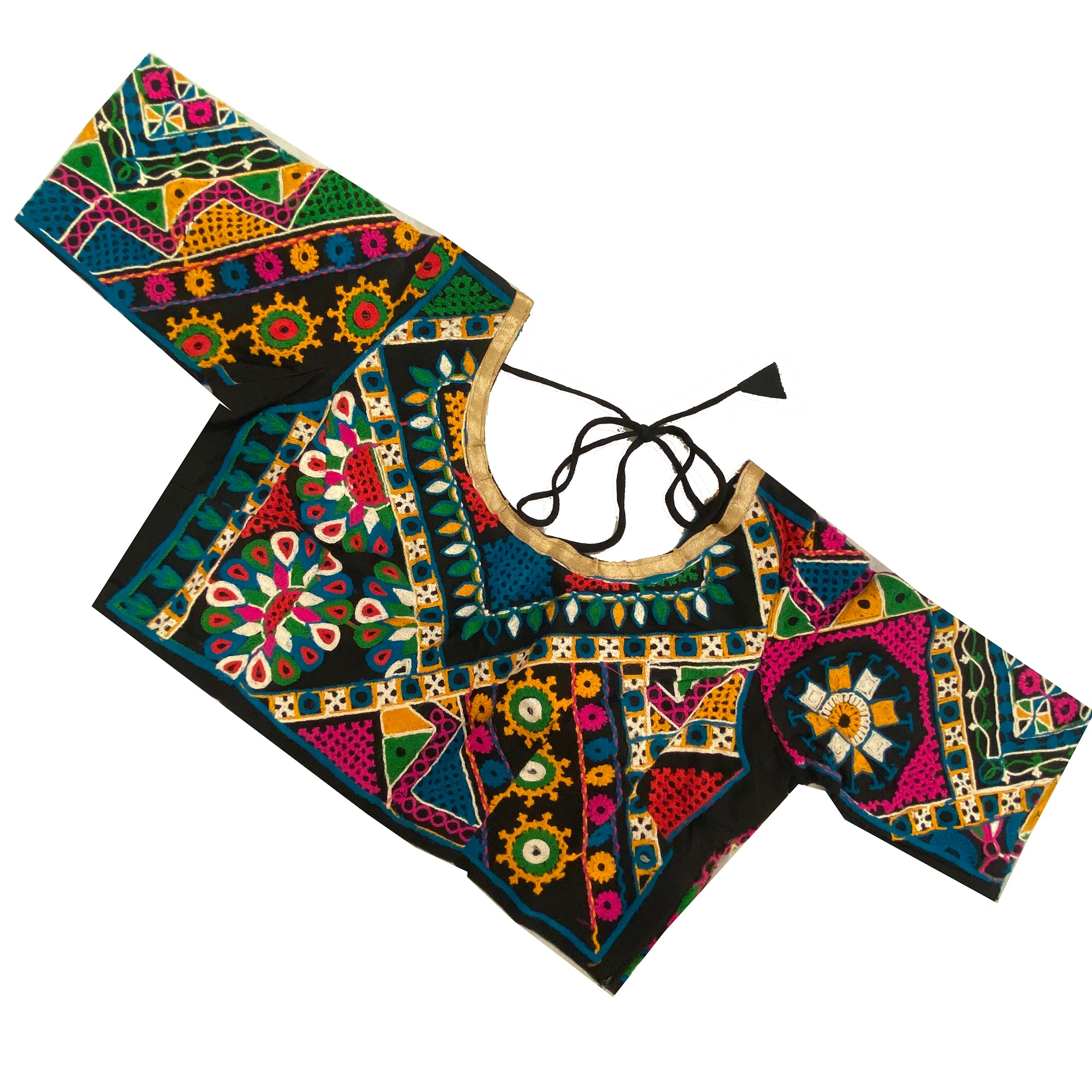 Embroidered Choli Blouse - Vintage India NYC