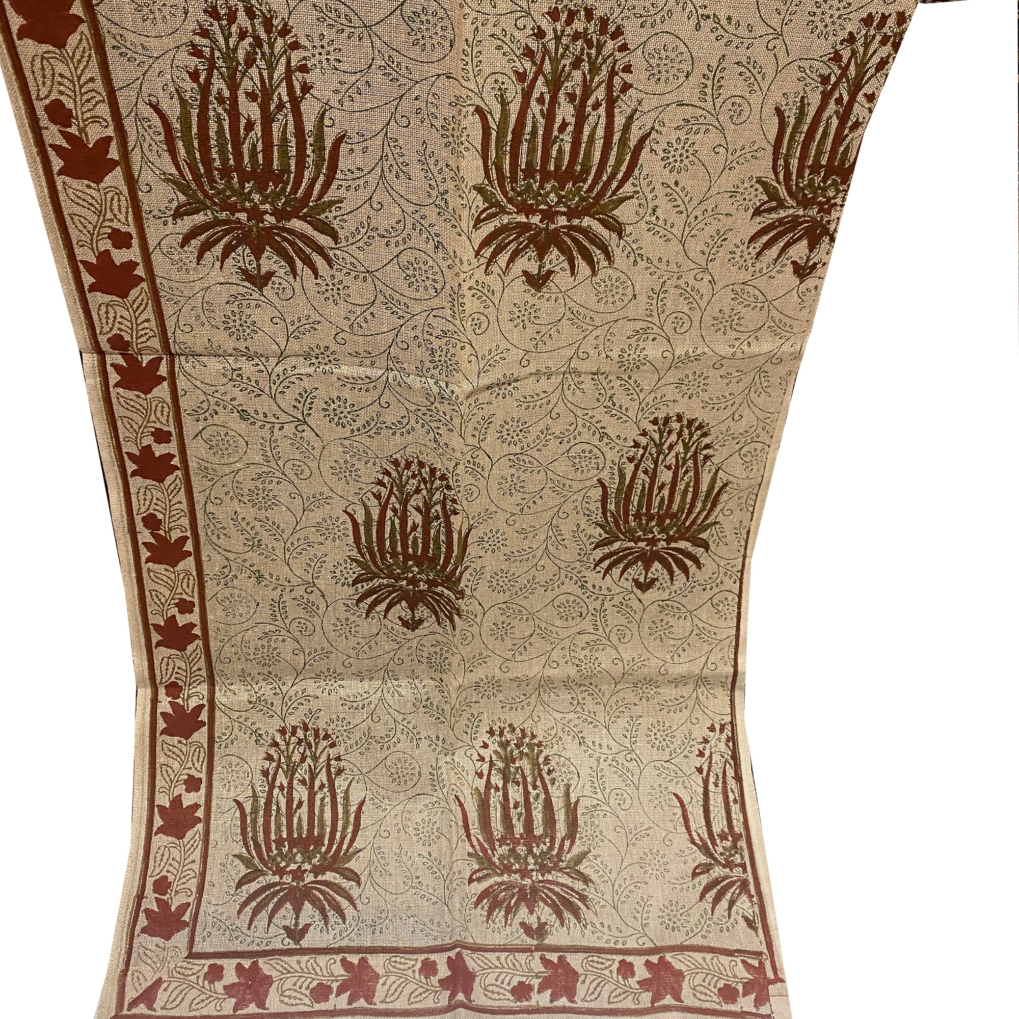 Jute Curtain Pairs- 4 Styles - Vintage India NYC