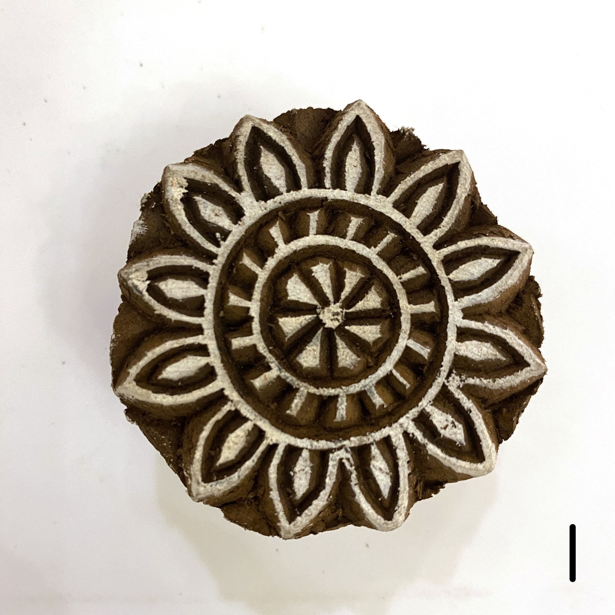 Flower Mandala Wood Blocks for Block Printing-15 styles - Vintage India NYC