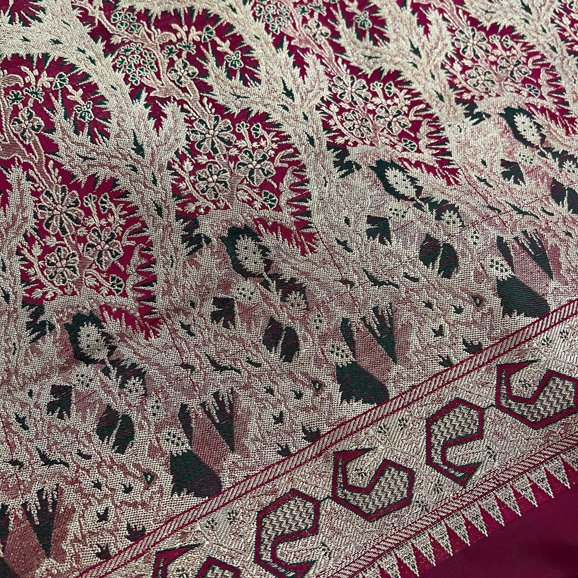 Vintage Banarasi Saree 757 - Vintage India NYC